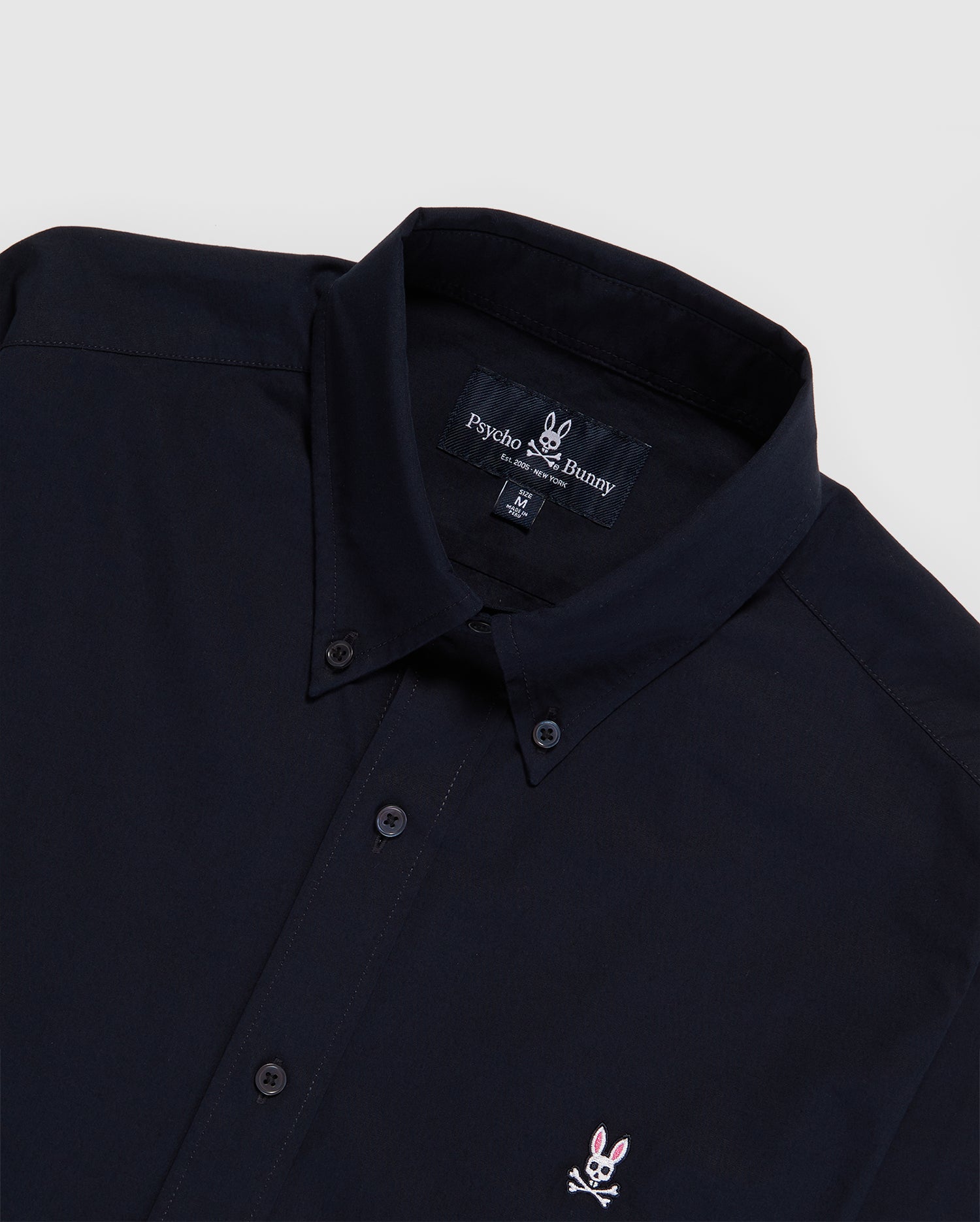 MENS CLASSIC POPLIN LONG SLEEVE SHIRT - B6C911S1PC