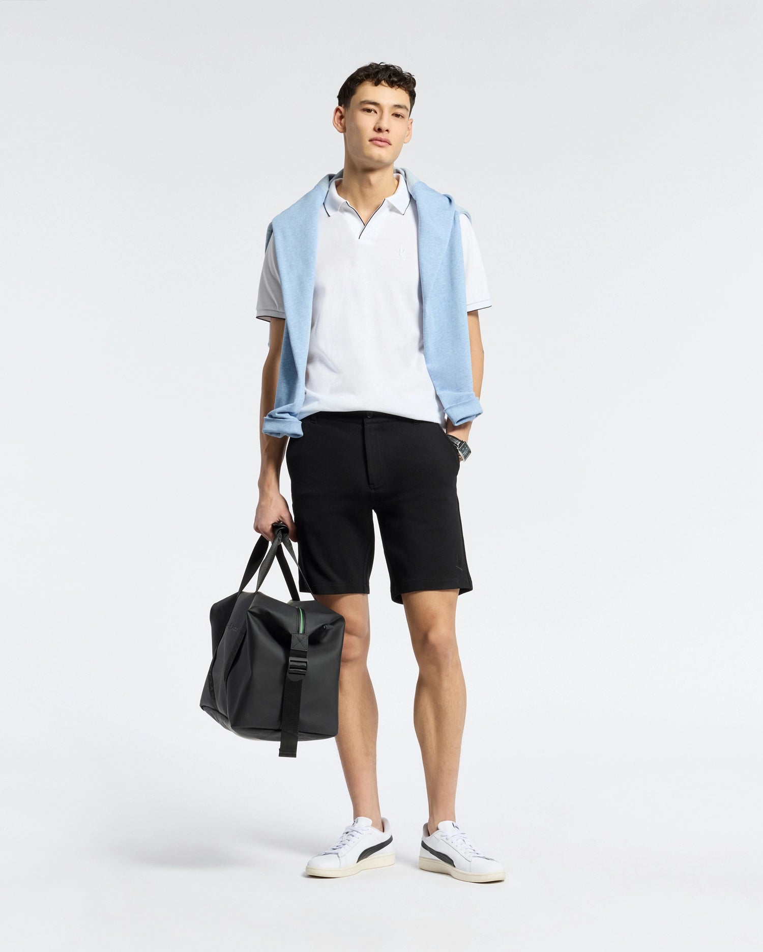 MENS EAST HILLS JOHNNY COLLAR POLO - B6K331B200