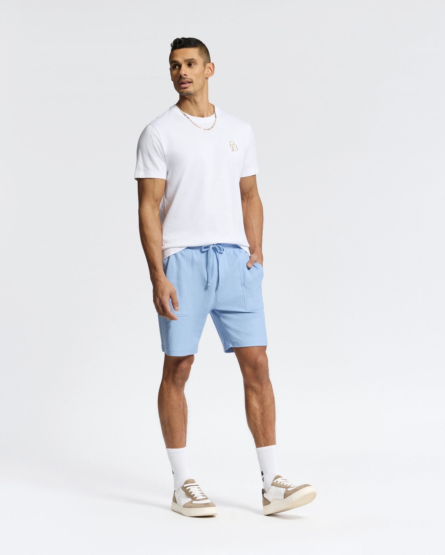 MENS NICHOLSON PB CHEST GRAPHIC TEE - B6U416F200