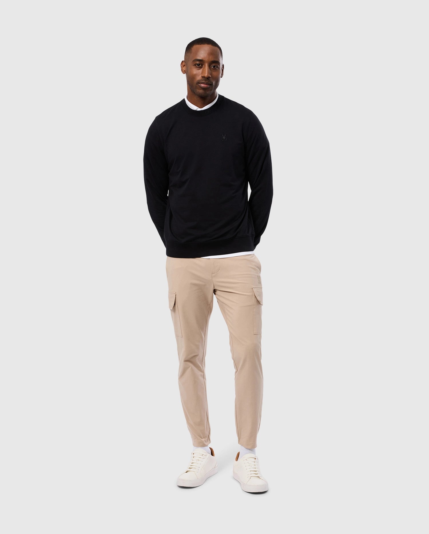 MENS DUKE EMBROIDERED SWEATSHIRT - B6S706D200