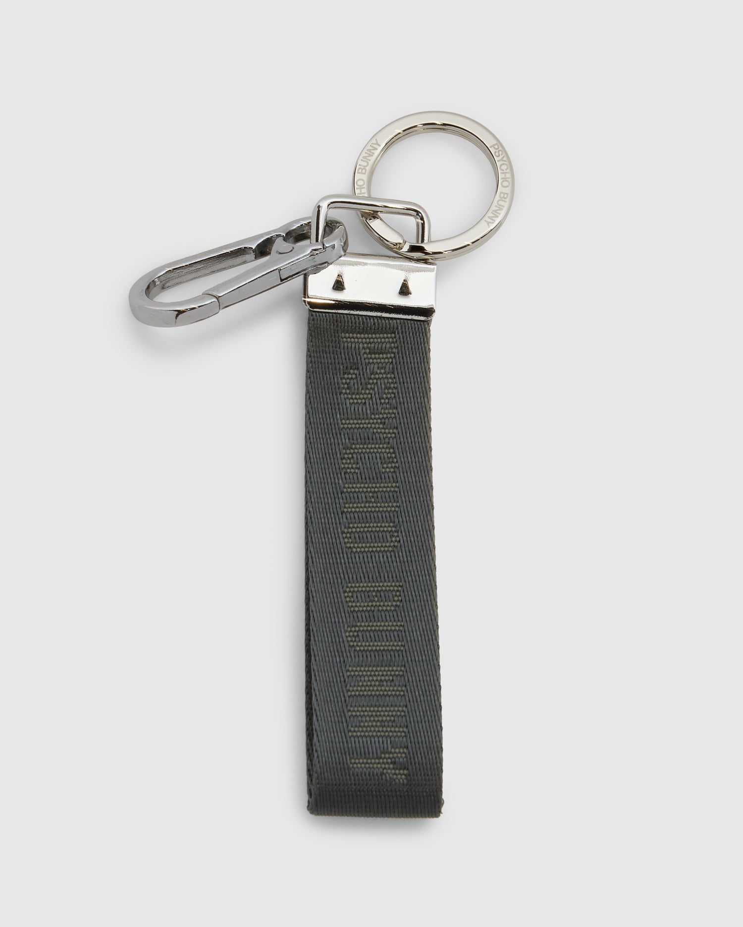WOVEN TAB KEYCHAIN - B6A374E200