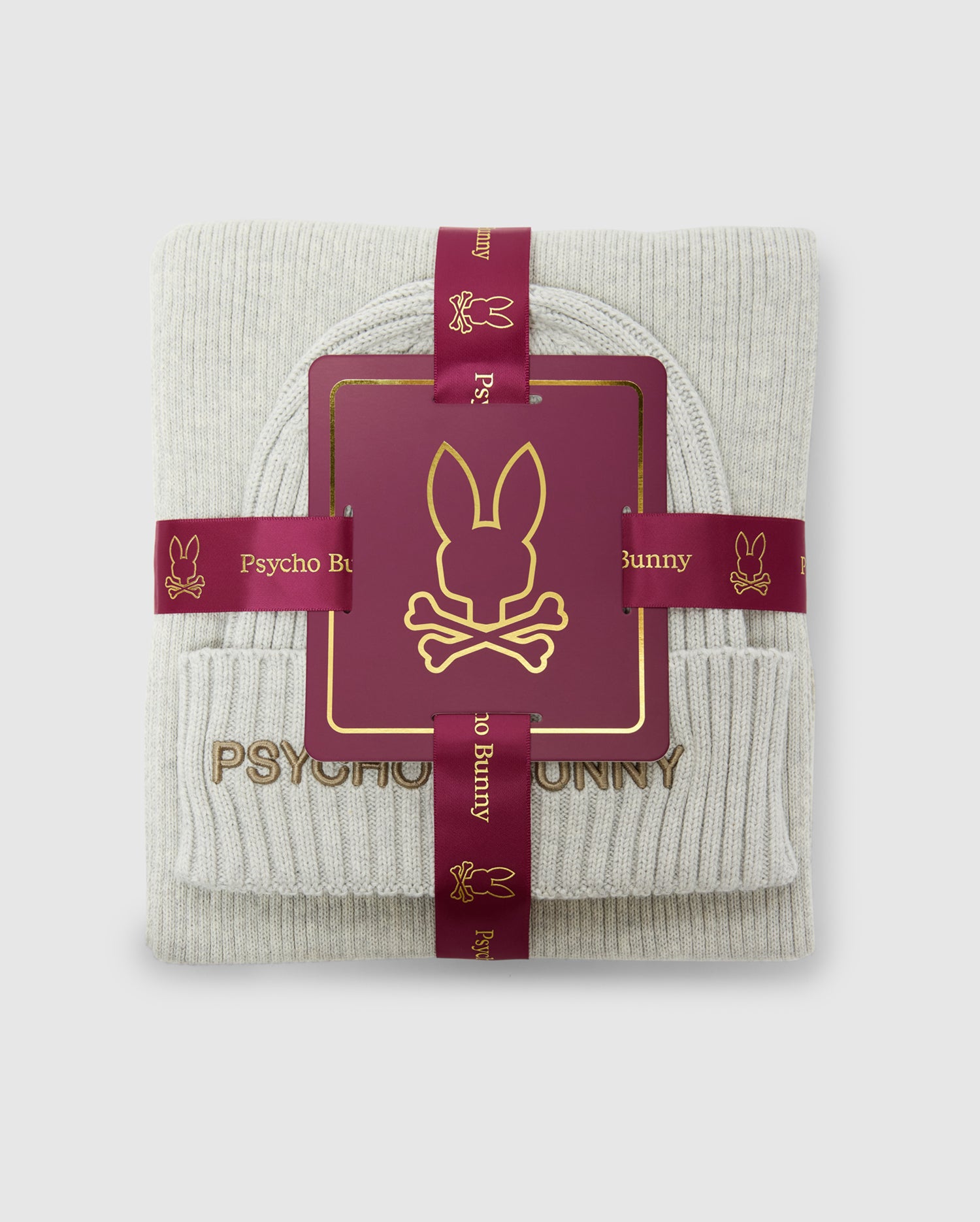 MENS BEANIE AND SCARF BOX SET - B6X353E200