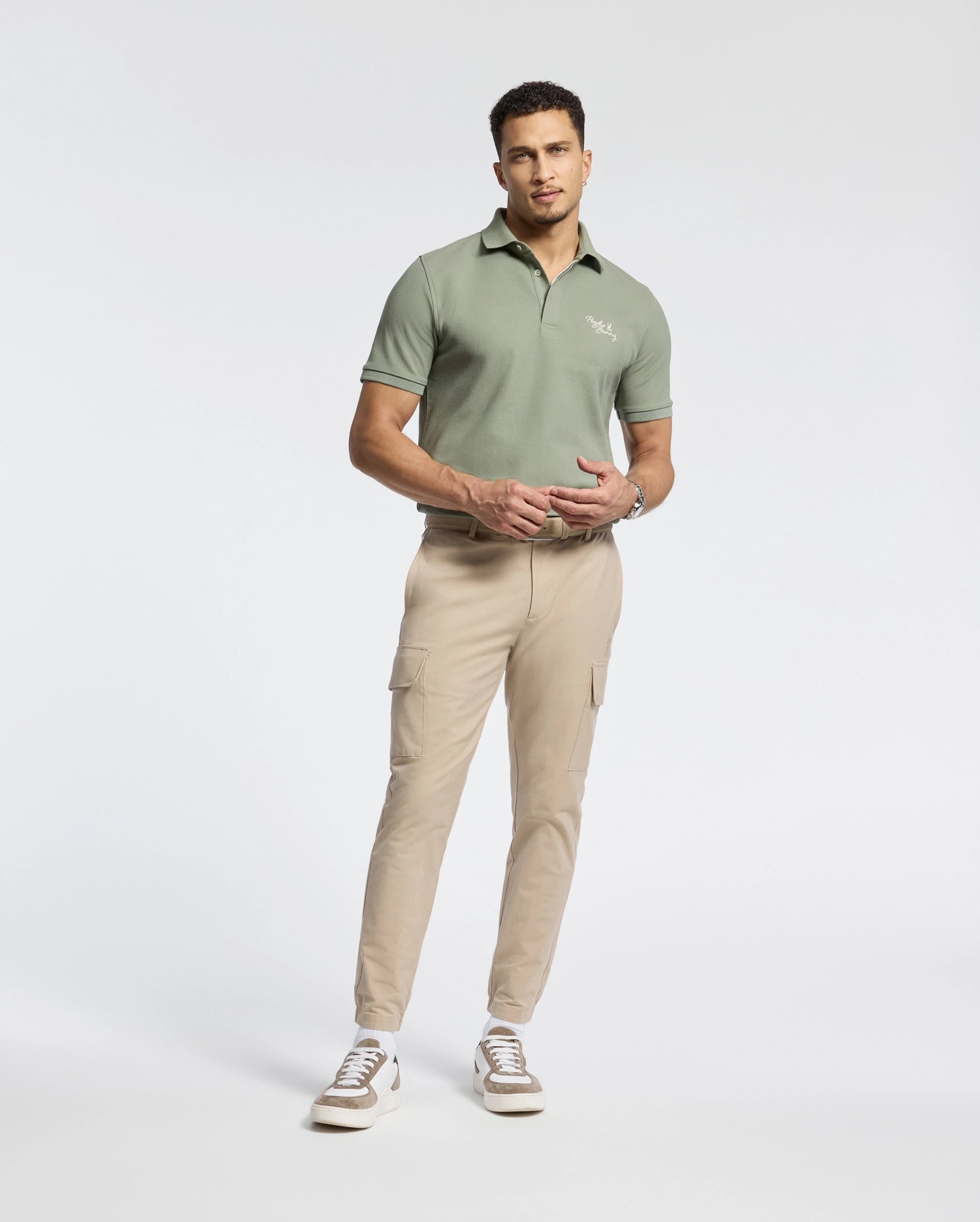 MENS DESERT PIQUE POLO - B6K506F200