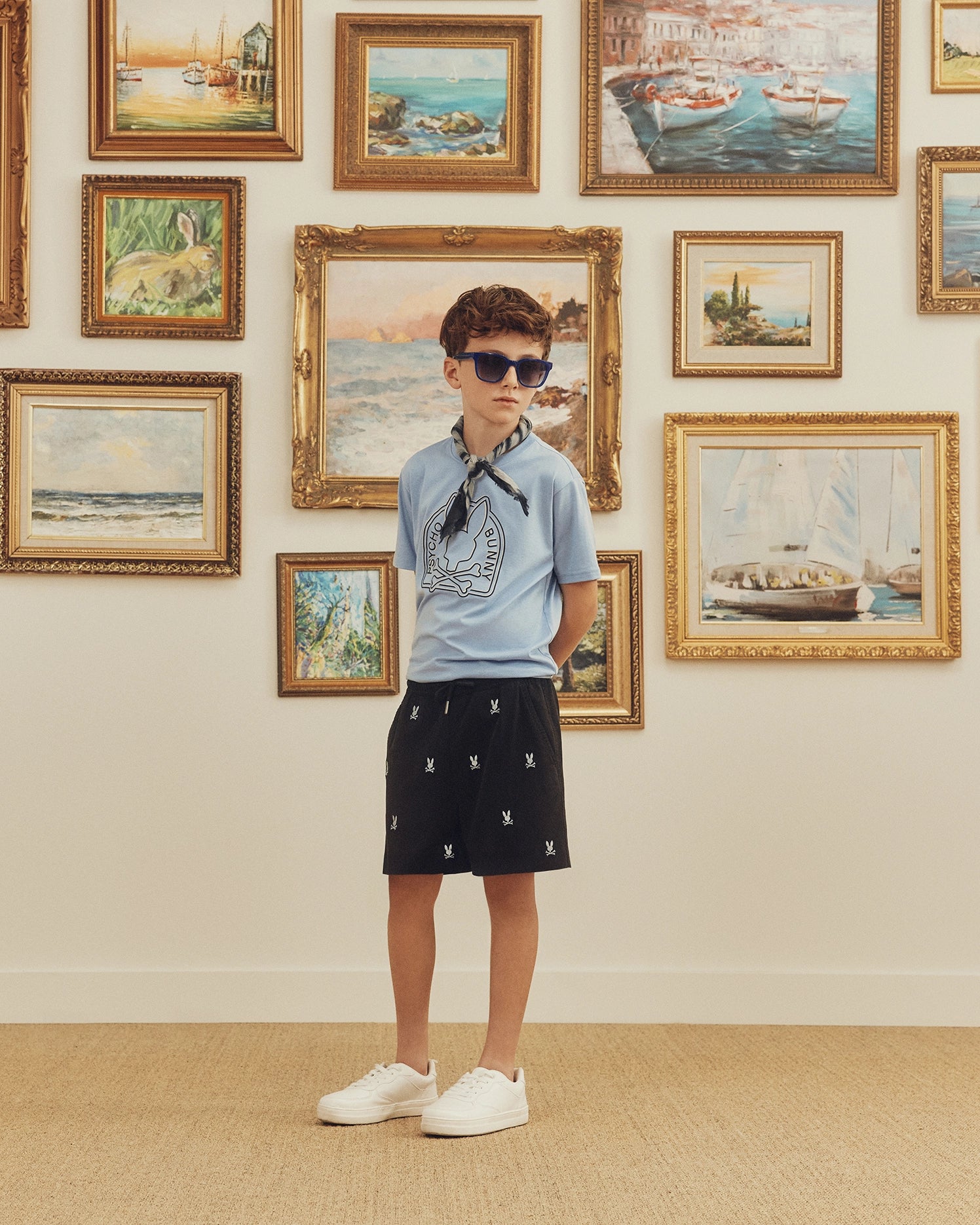 KIDS MELBOURNE GRAPHIC TEE - B0U410F200