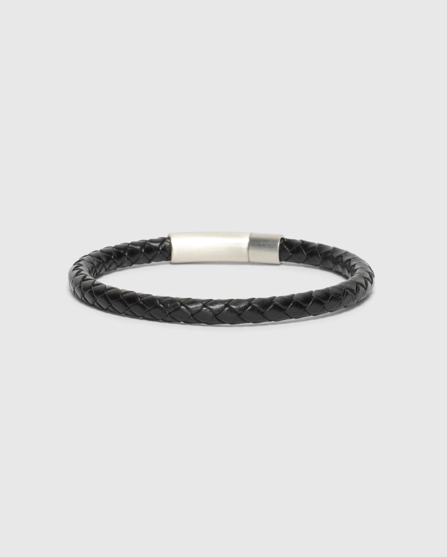 MEN'S BRAIDED LEATHER BRACELET - B6A371E200