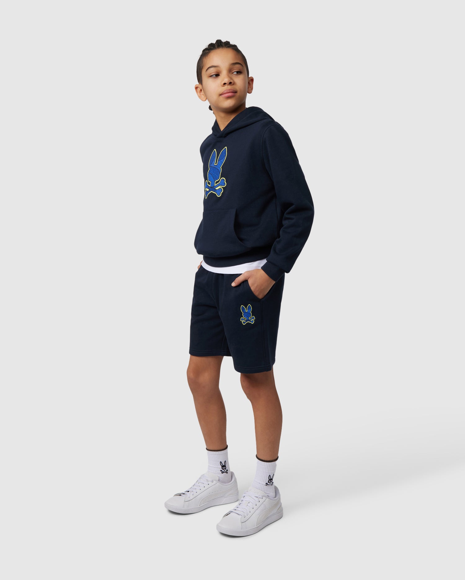 KIDS LENOX SWEATSHORT - B0R377B200