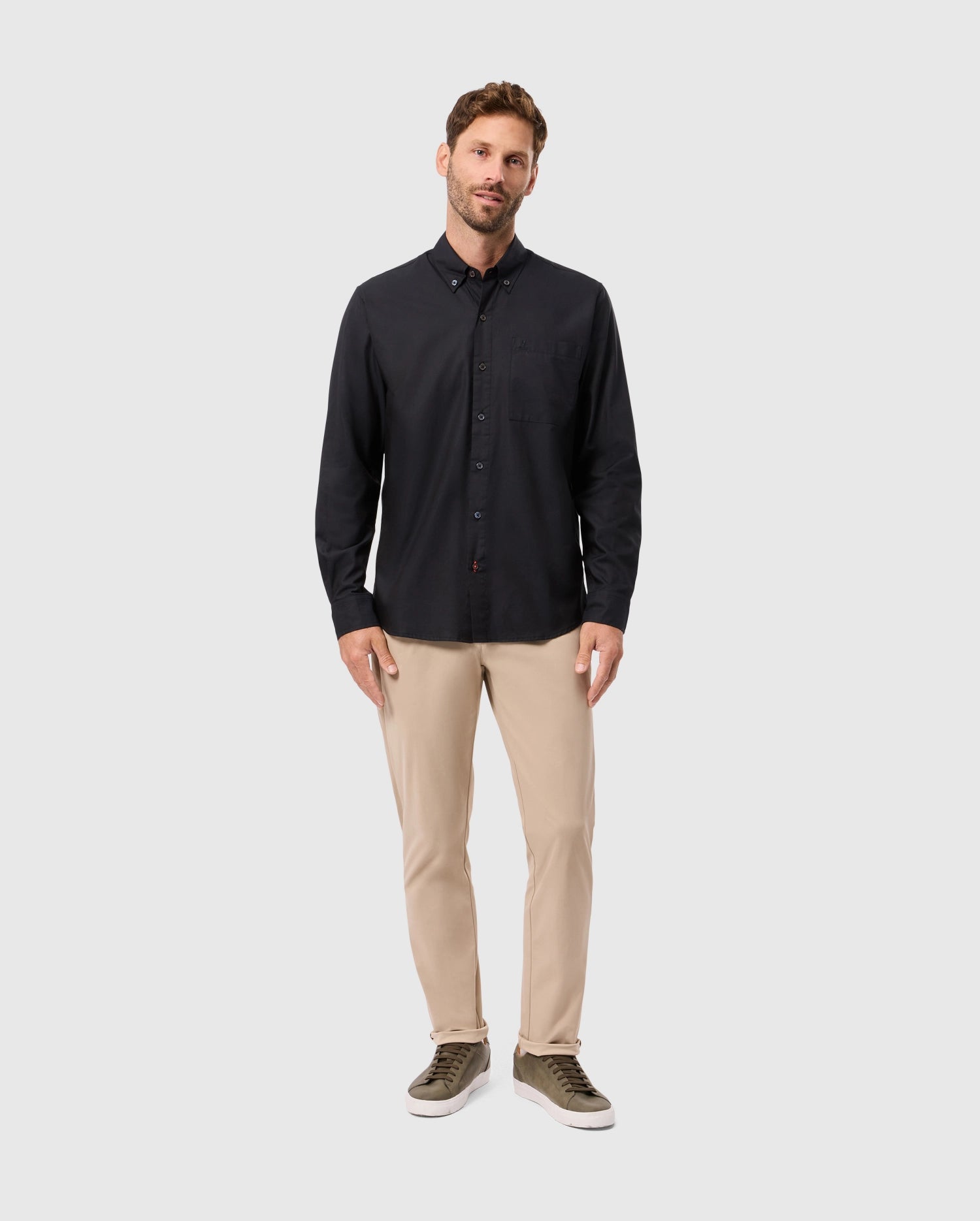 MENS JARED COTTON MODAL SHIRT - B6C774D200
