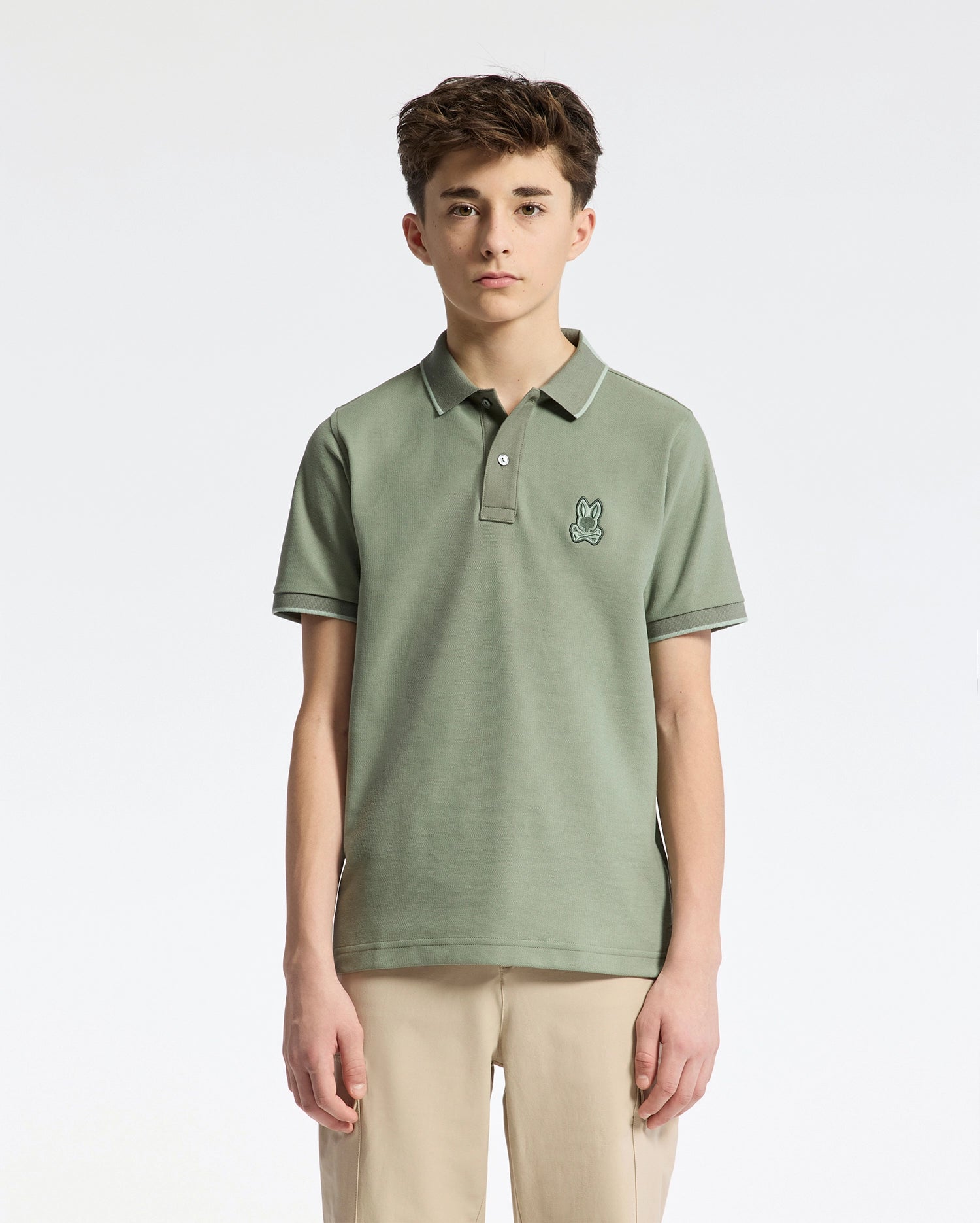 KIDS NEW CASTLE PIQUE POLO - B0K487F200