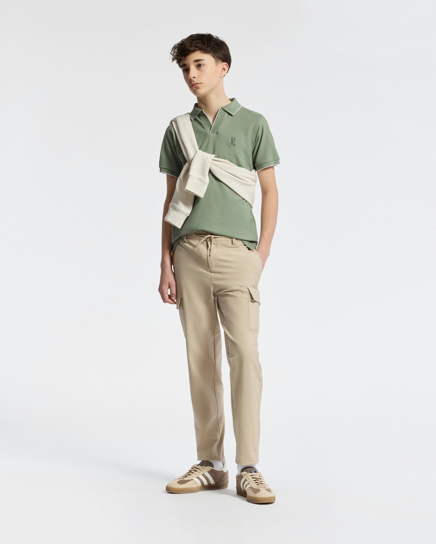KIDS EAST HILLS JOHNNY COLLAR POLO - B0K331B200