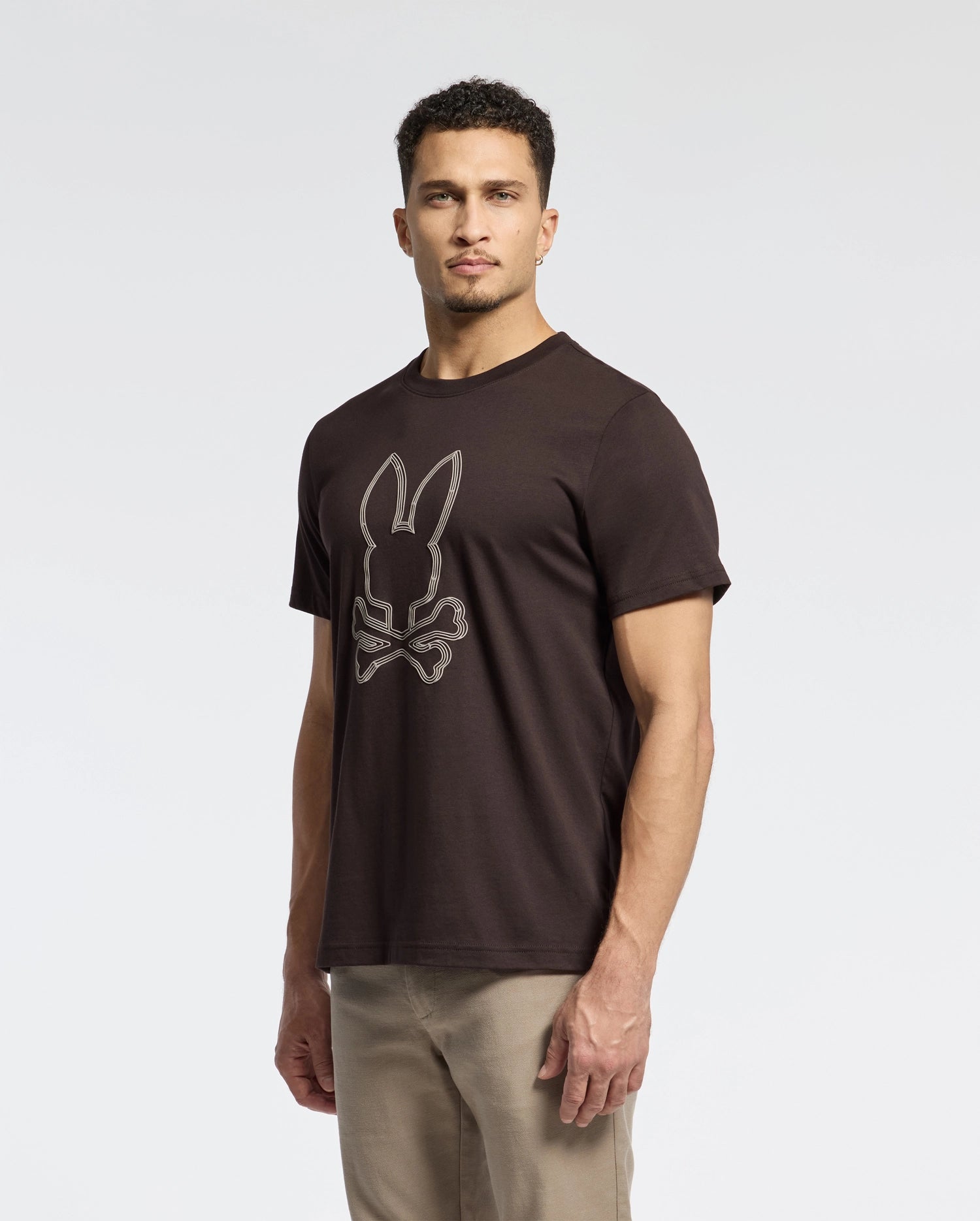 MENS MONARC FRONT BUNNY GRAPHIC TEE - B6U211E200