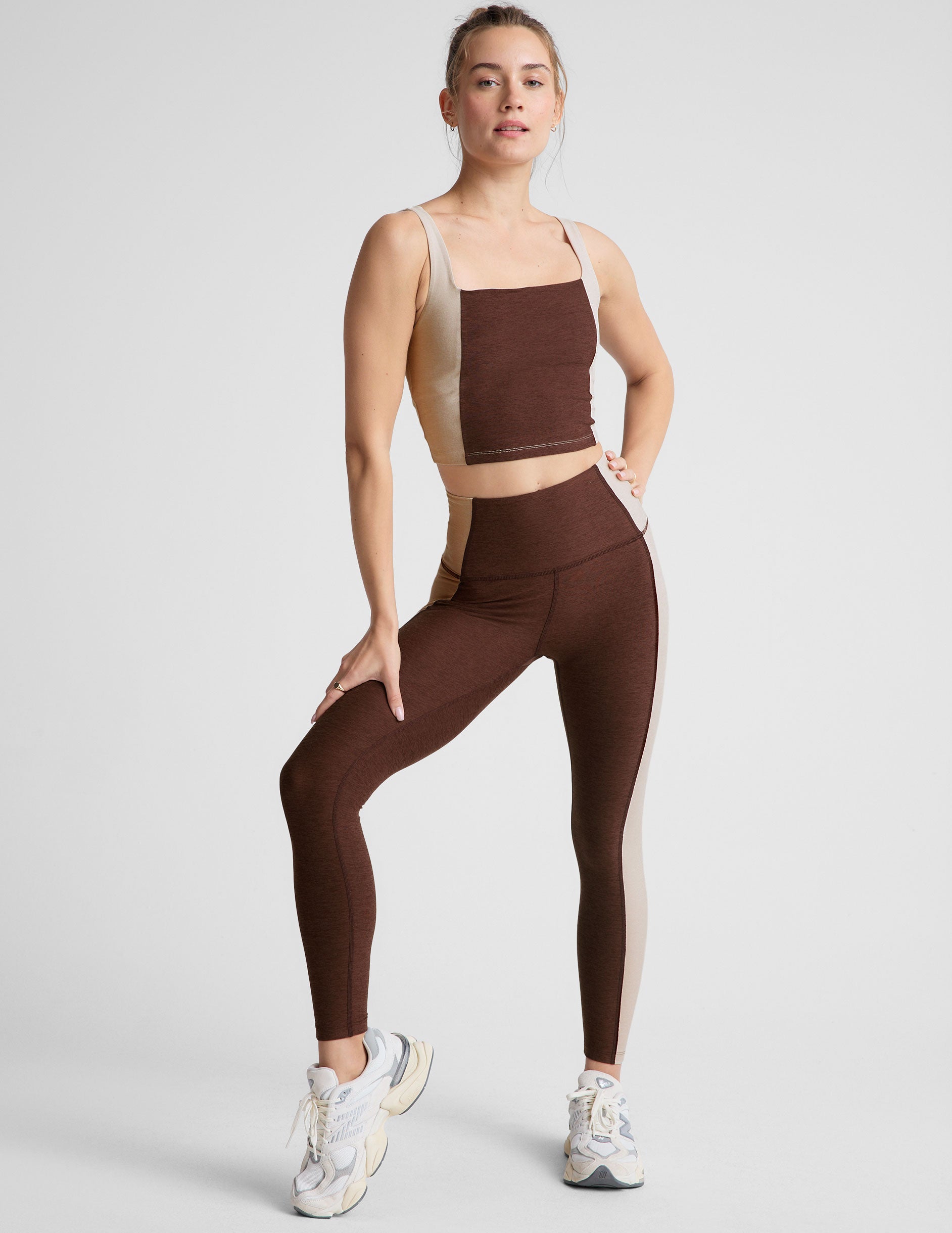 Spacedye Vitality Colorblock Cropped Tank
