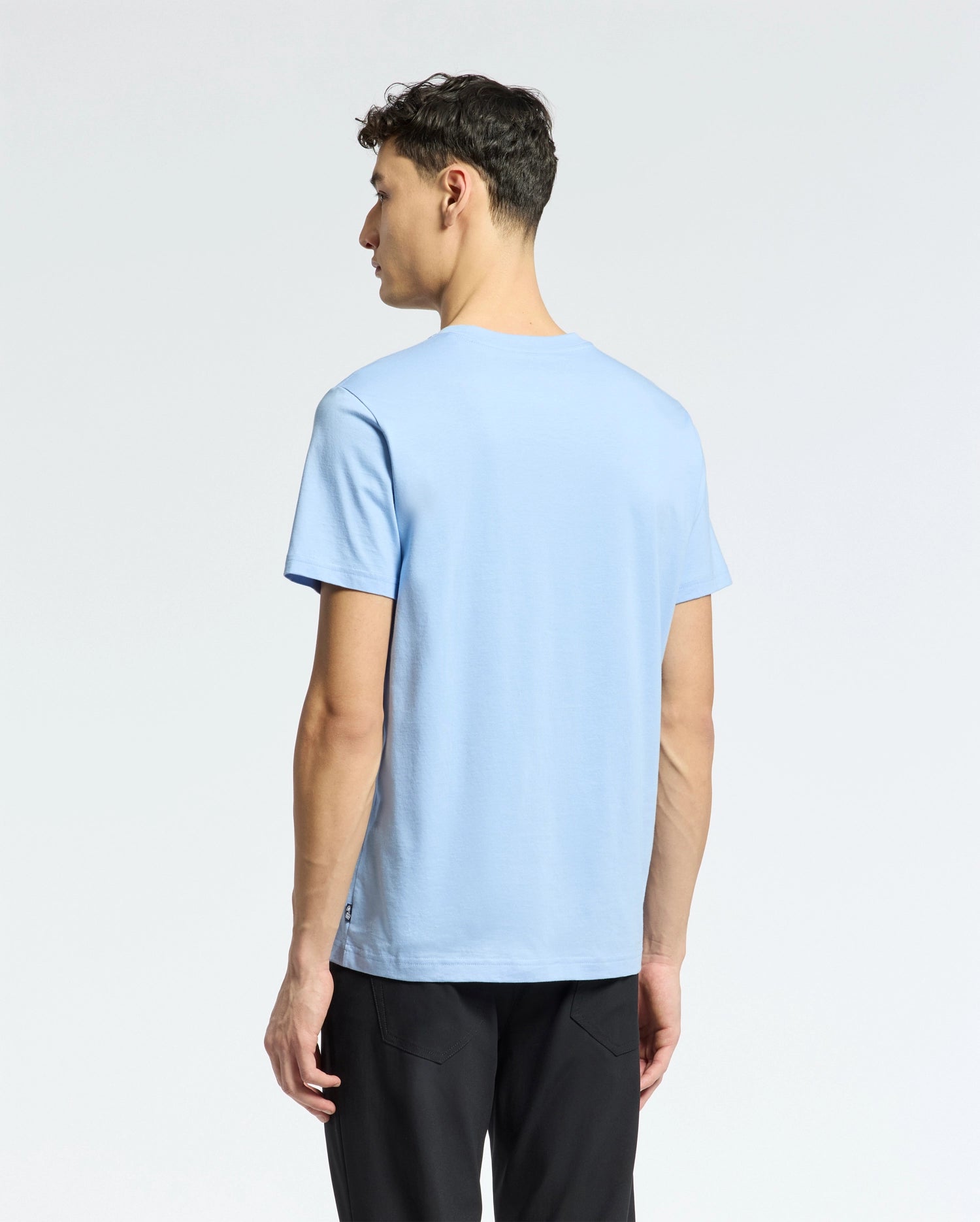 MENS BERNI EMBROIDERED WORDMARK GRAPHIC TEE - B6U417F200
