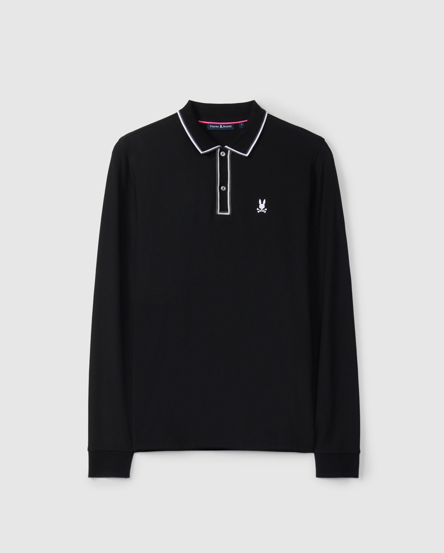 MENS KENT LONG SLEEVE PIQUE POLO - B6M935D200
