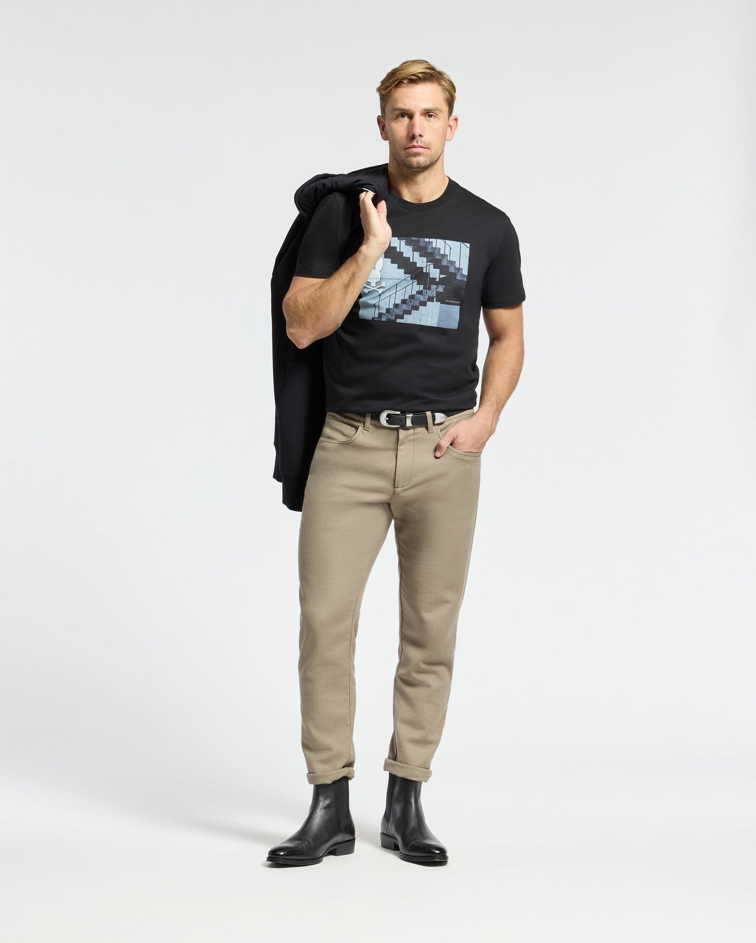 MENS DEAN PHOTO REAL TEE - B6U390E200