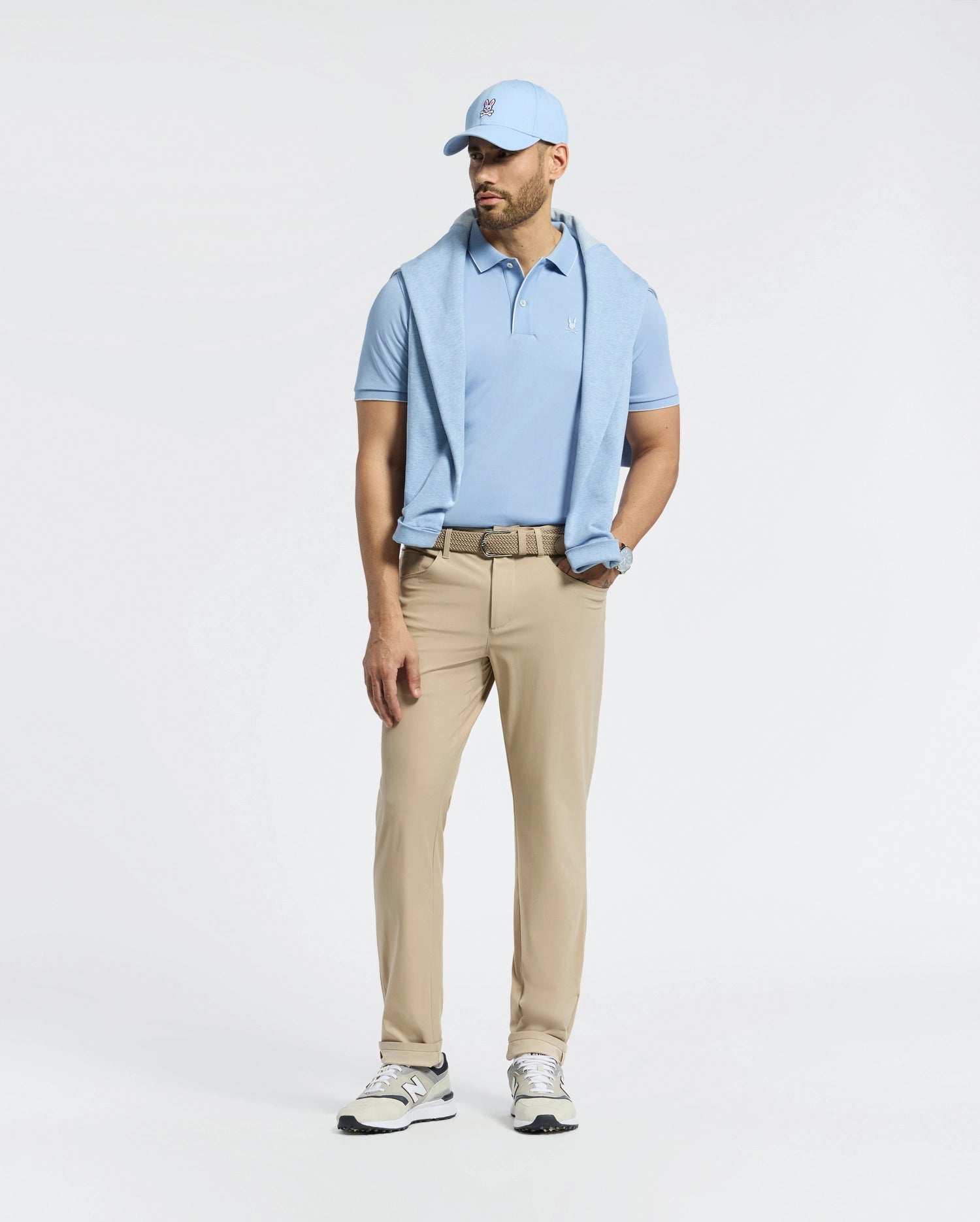 MENS BRYCE PERFORMANCE PIQUE POLO - B6K486F200
