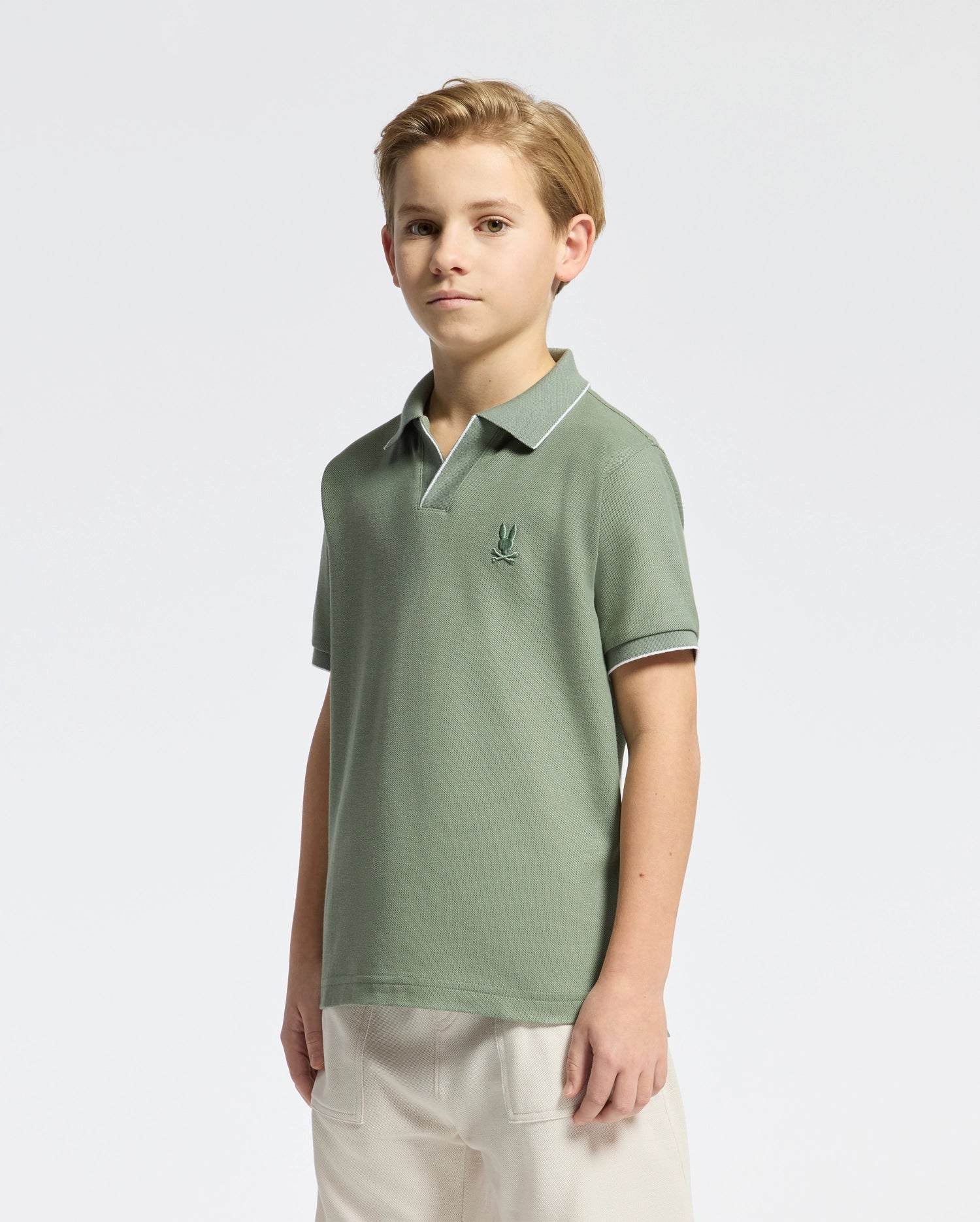 KIDS EAST HILLS JOHNNY COLLAR POLO - B0K331B200