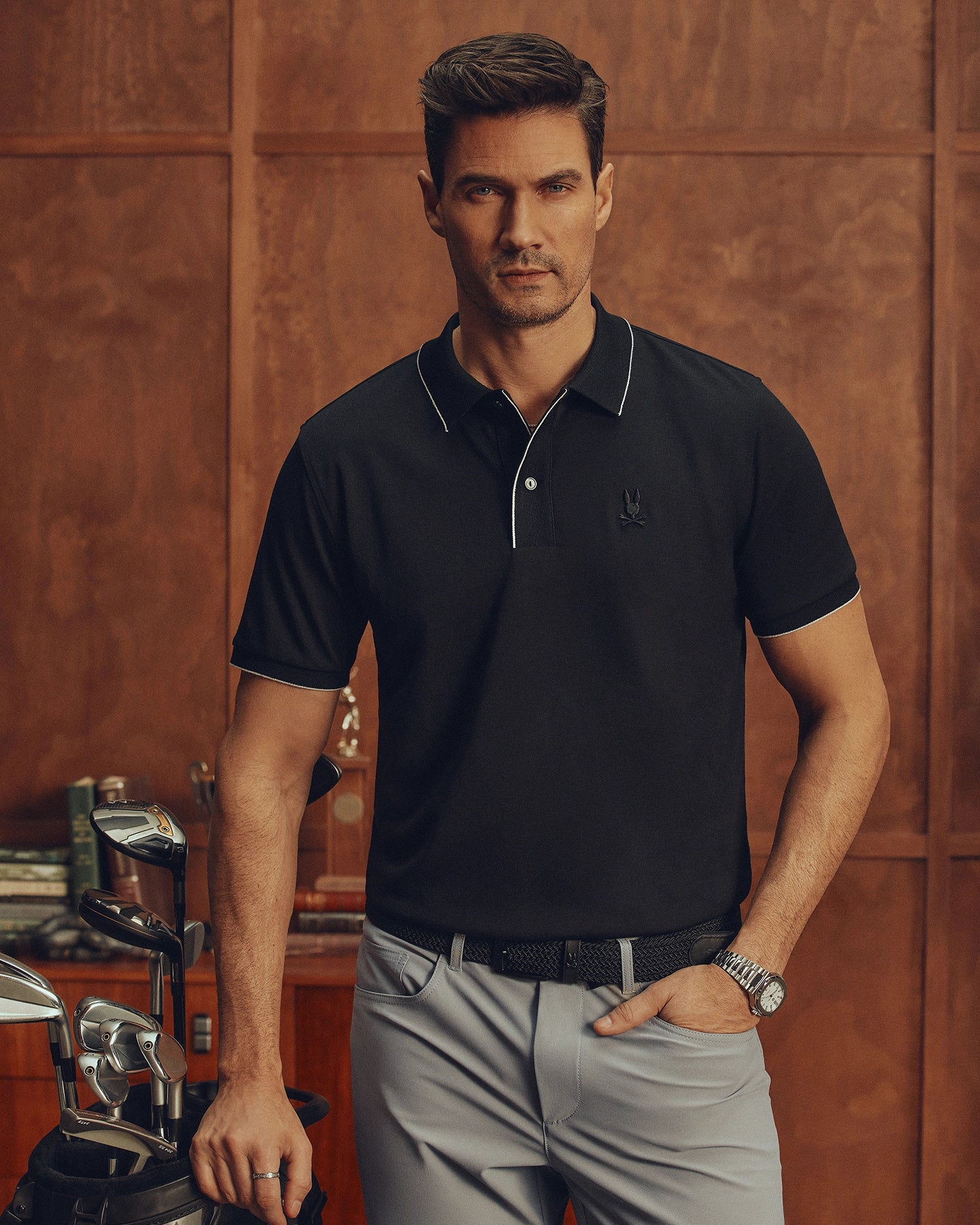 MENS BRYCE PERFORMANCE PIQUE POLO - B6K486F200