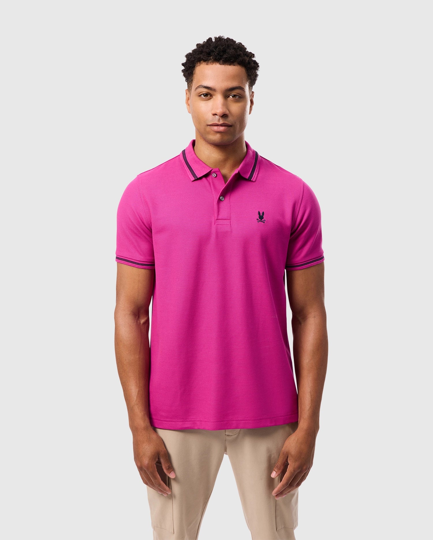 MENS RIVIERA PIQUE POLO SHIRT - B6K640C200