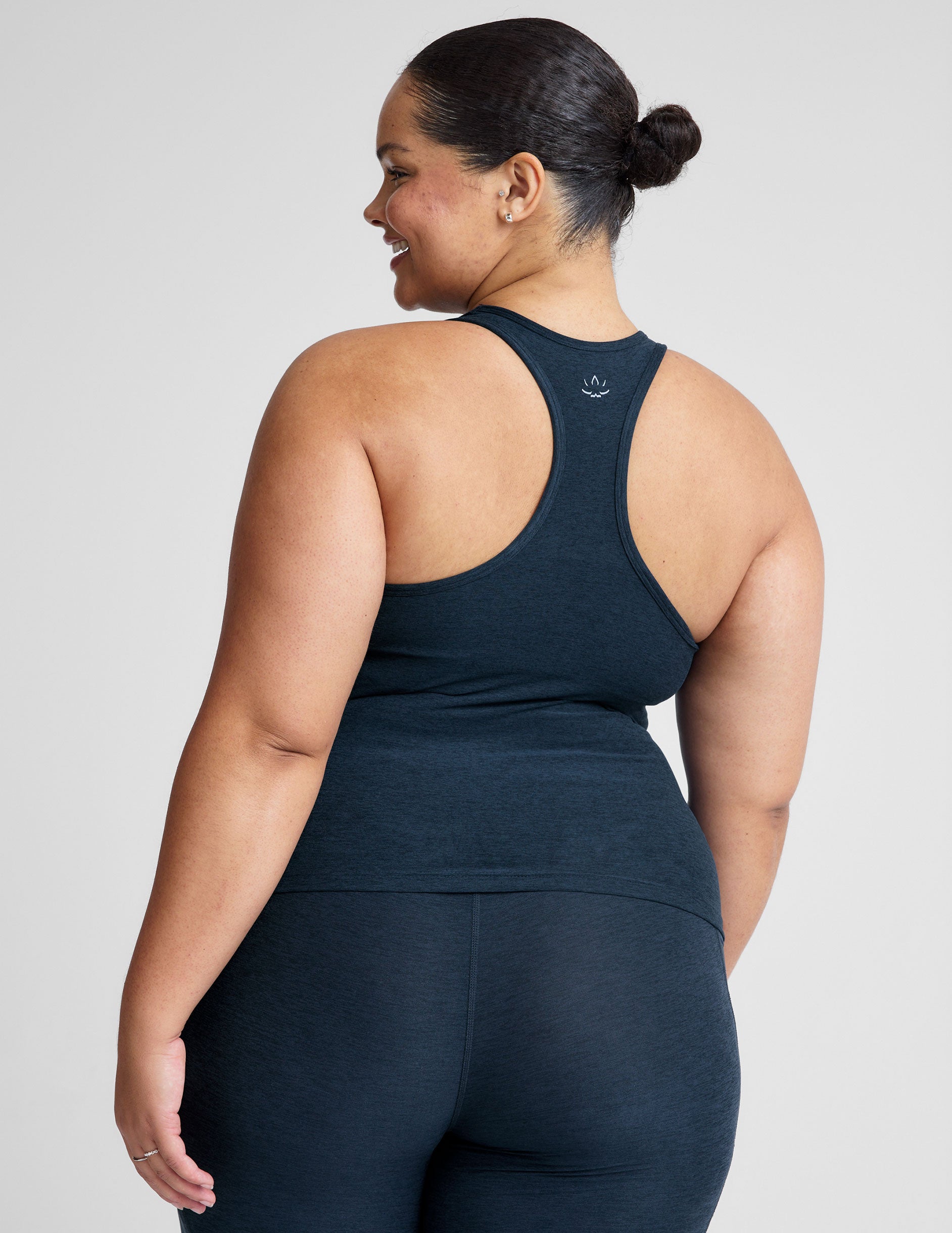 Spacedye Step Up Racerback Tank (1X-4X)