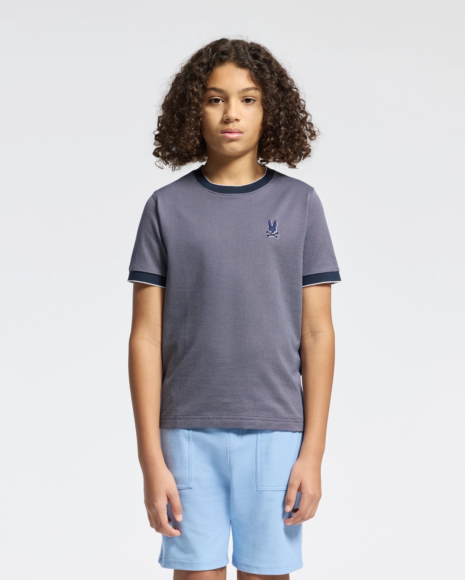 KIDS MACKAY JACQUARD FASHION TEE - B0U576F200