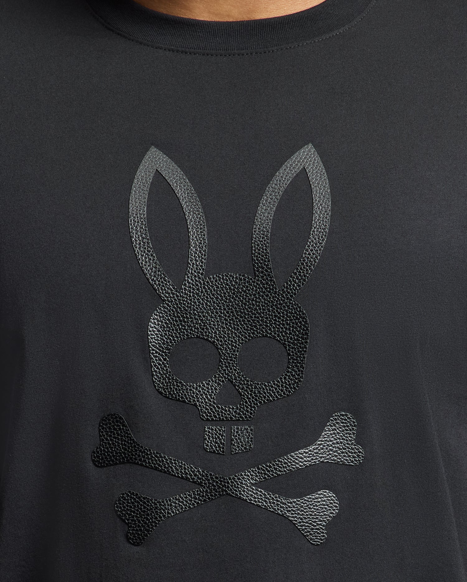 MENS PAYSON LEATHER PRINT GRAPHIC TEE - B6U213E200
