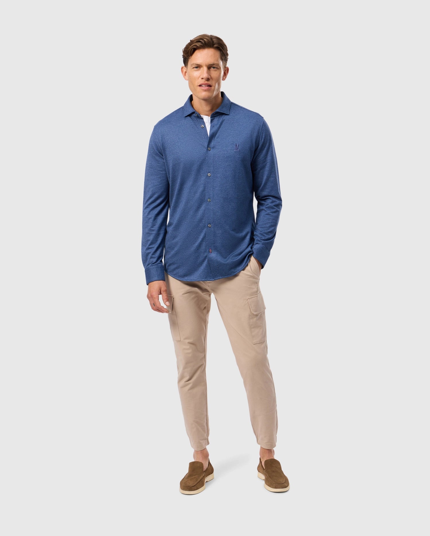 MENS DALTON KNIT SHIRT - B6C747D200