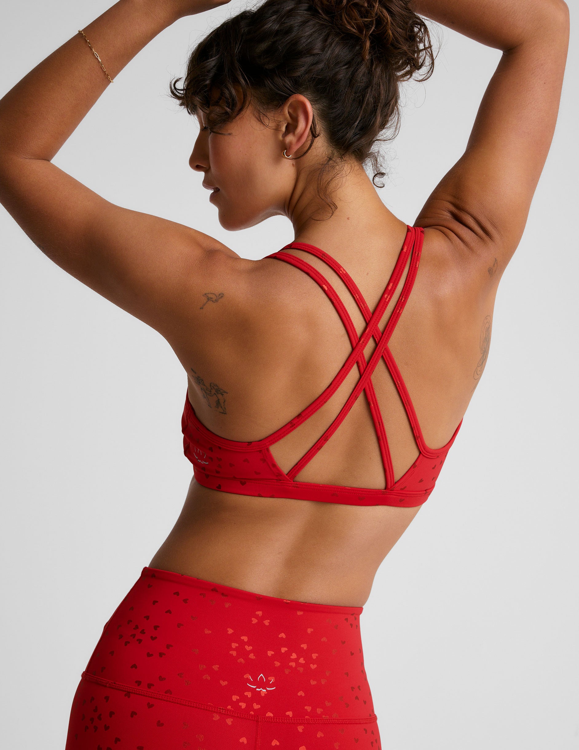 Hearts Double Back Bra