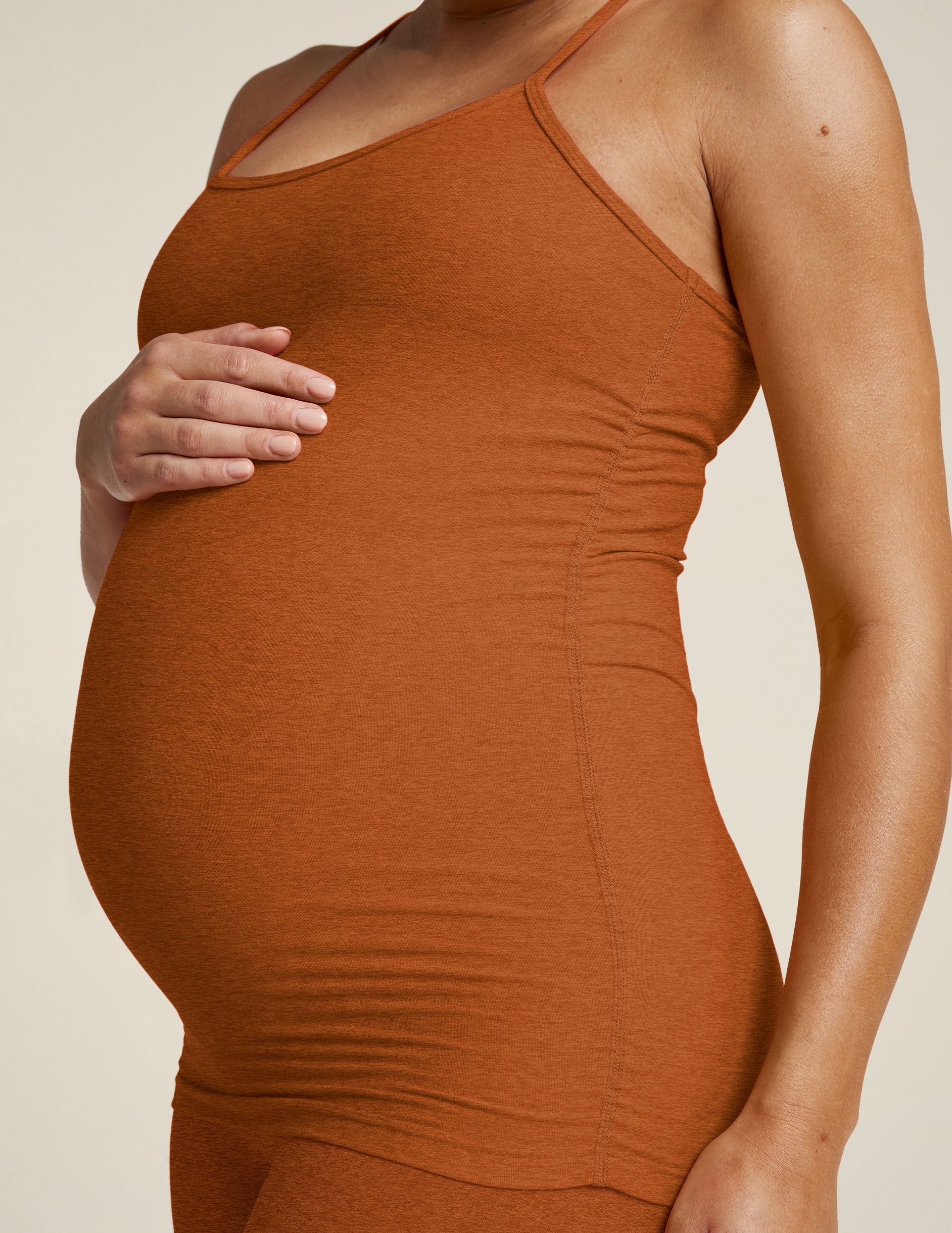 Spacedye Keep Your Cool Maternity Slim Racerback Tank