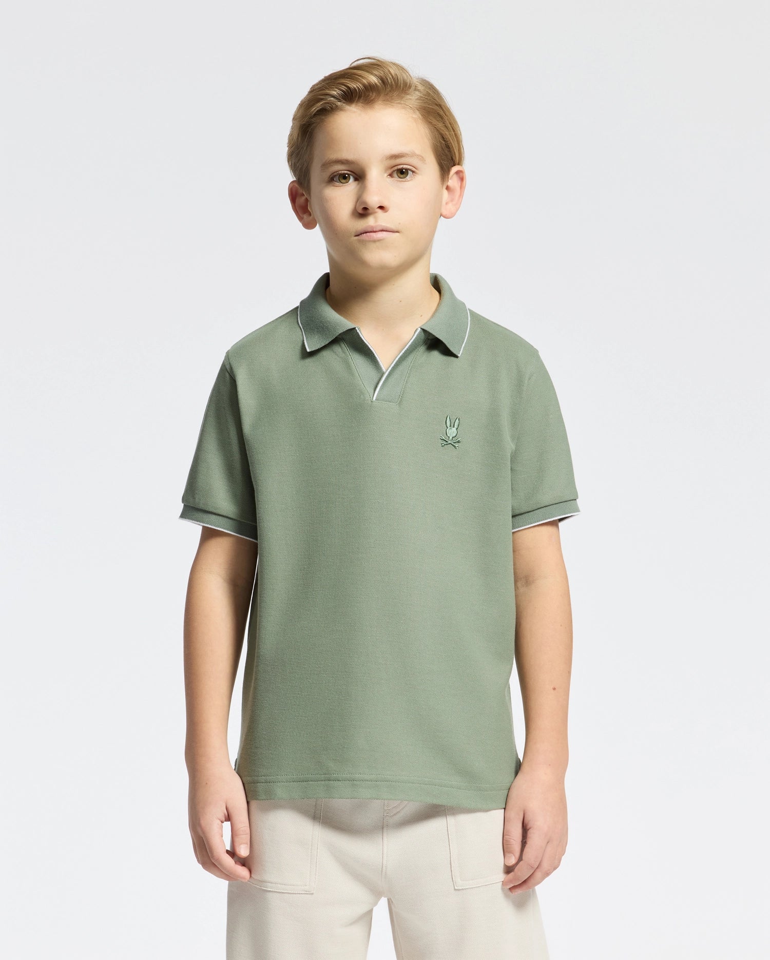 KIDS EAST HILLS JOHNNY COLLAR POLO - B0K331B200