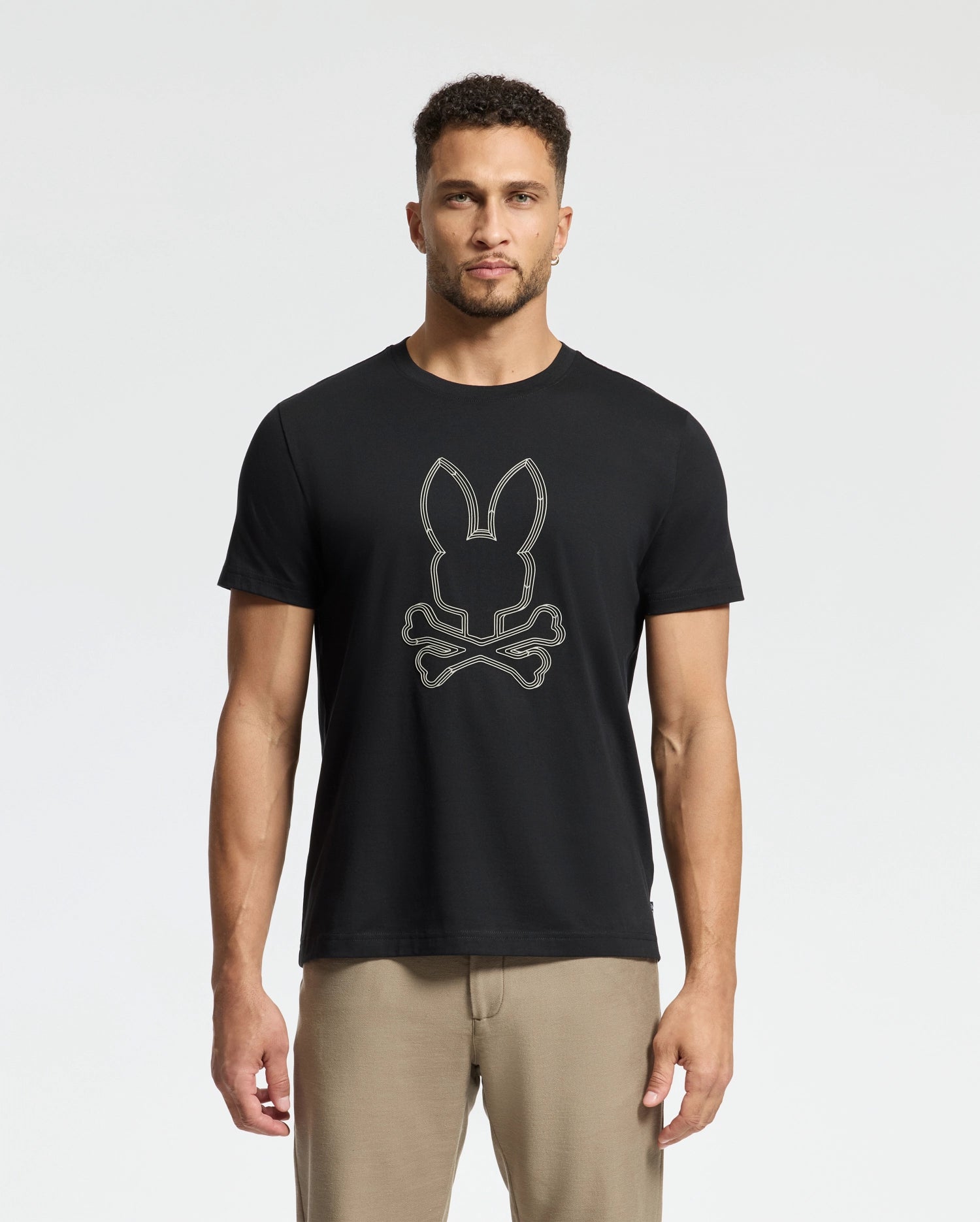 MENS MONARC FRONT BUNNY GRAPHIC TEE - B6U211E200