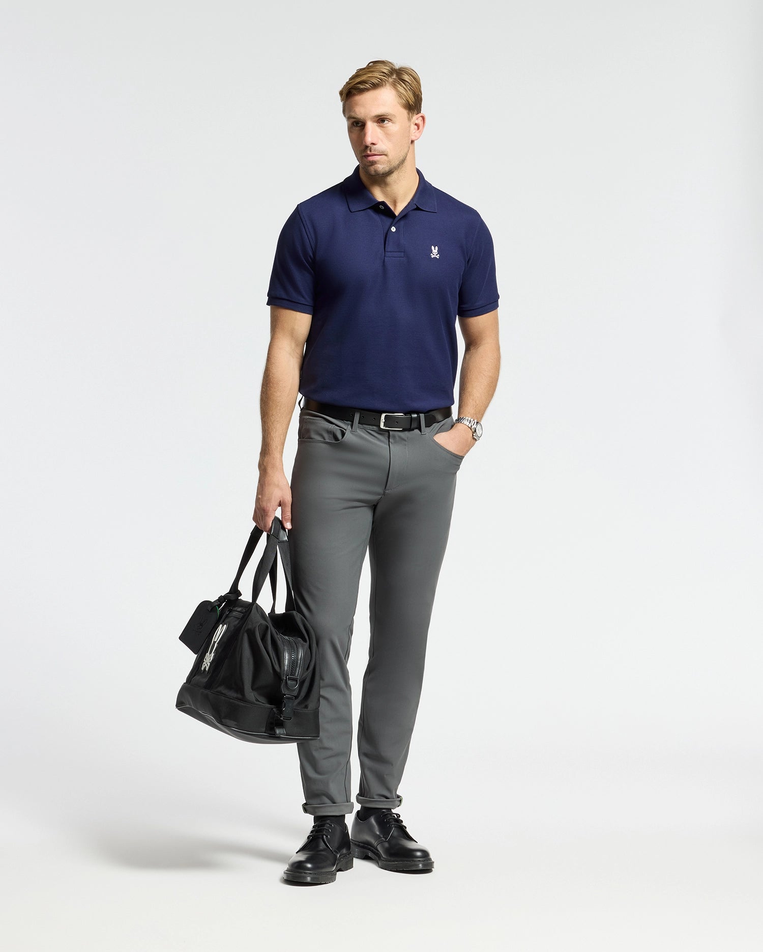 MENS CLASSIC PIQUE POLO SHIRT - B6K001CRPC