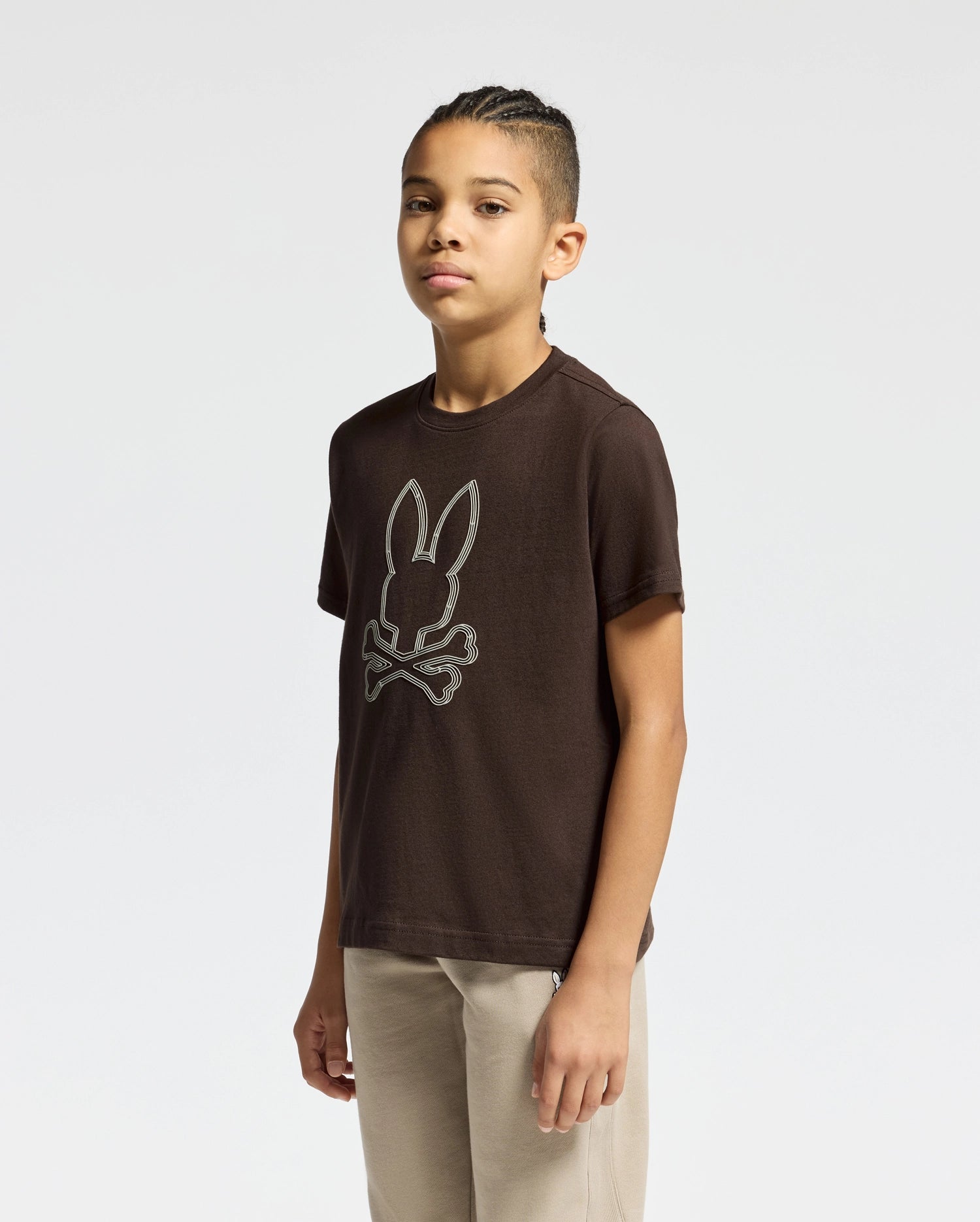 KIDS MONARC FRONT BUNNY GRAPHIC TEE - B0U211E200