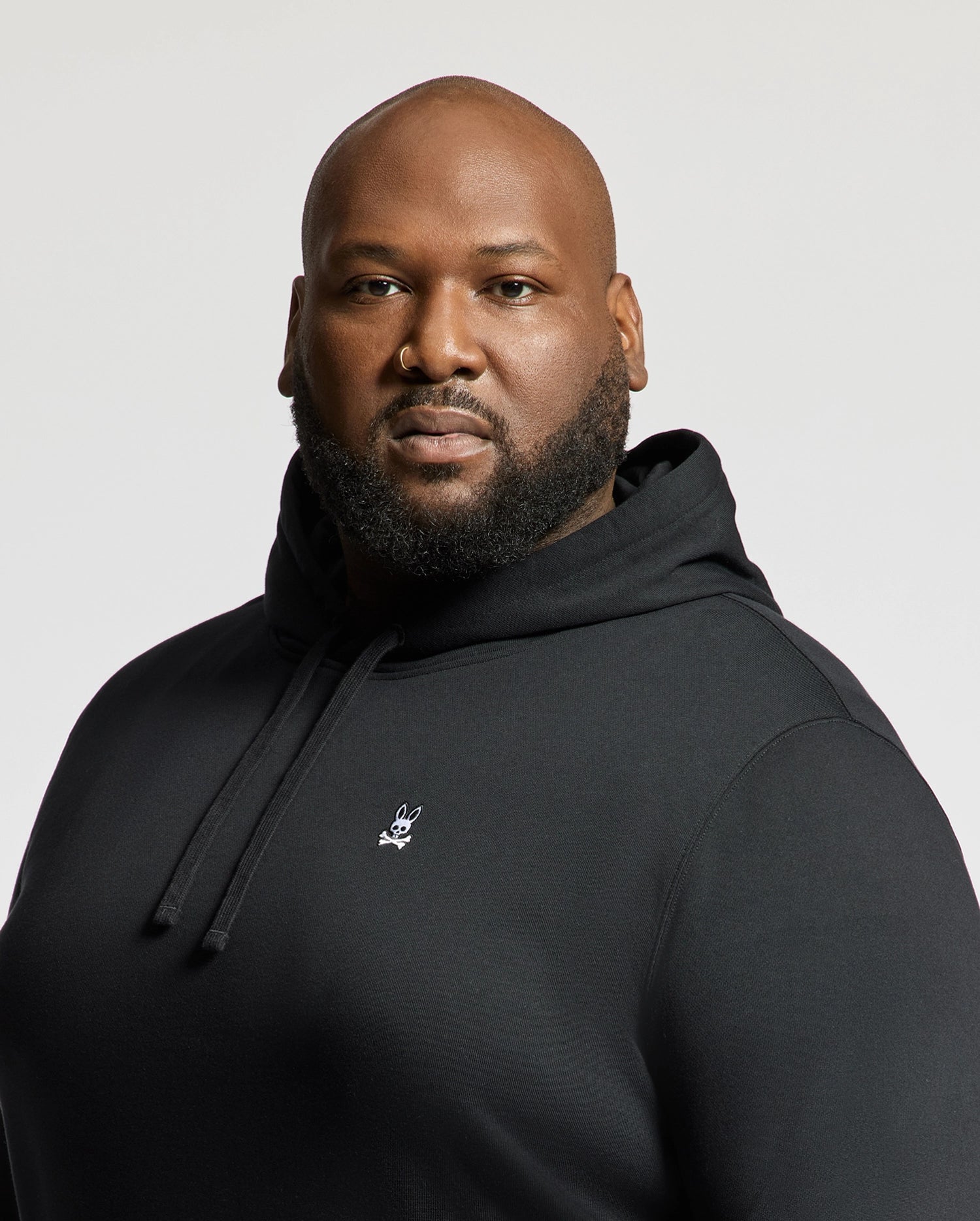 MENS BIG AND TALL LEVY ESSENTIAL FLEECE HOODIE - B9H859D200