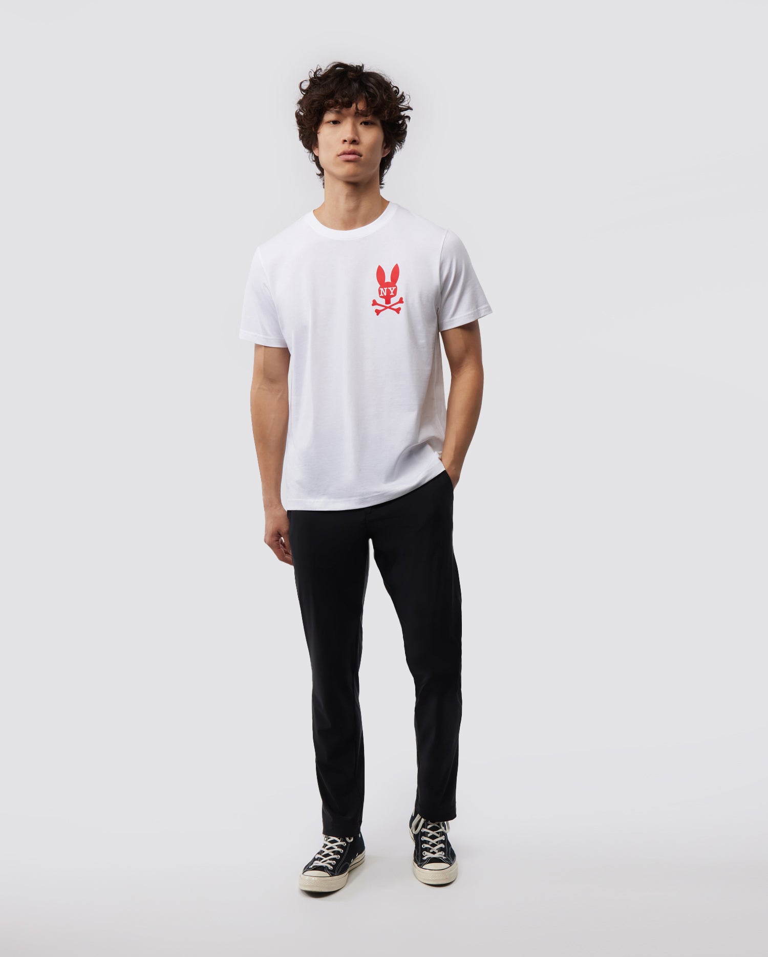 MENS NEW YORK TEE - B6U554W1PC