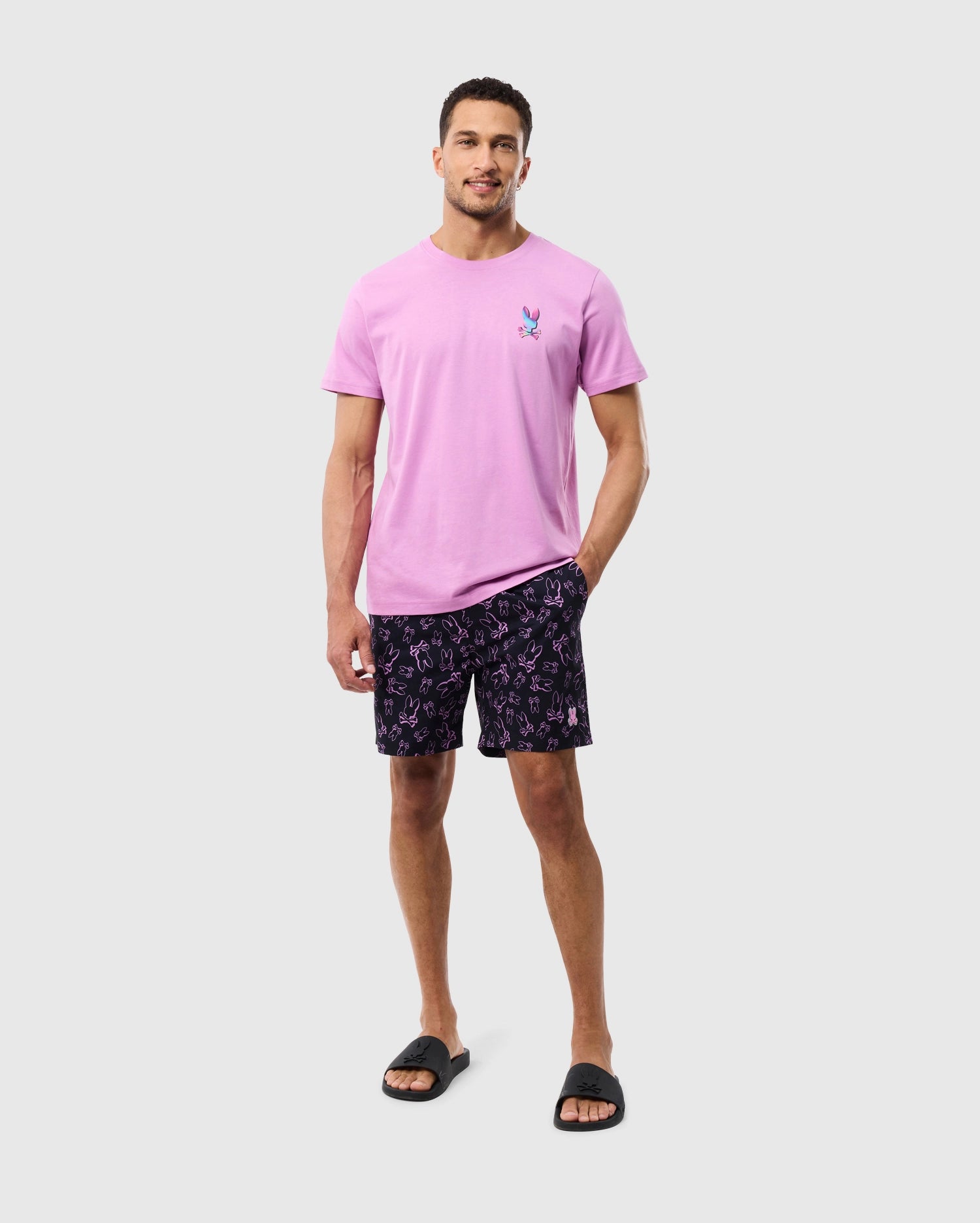MENS RENDON PRINT SWIM TRUNK - B6W669C200