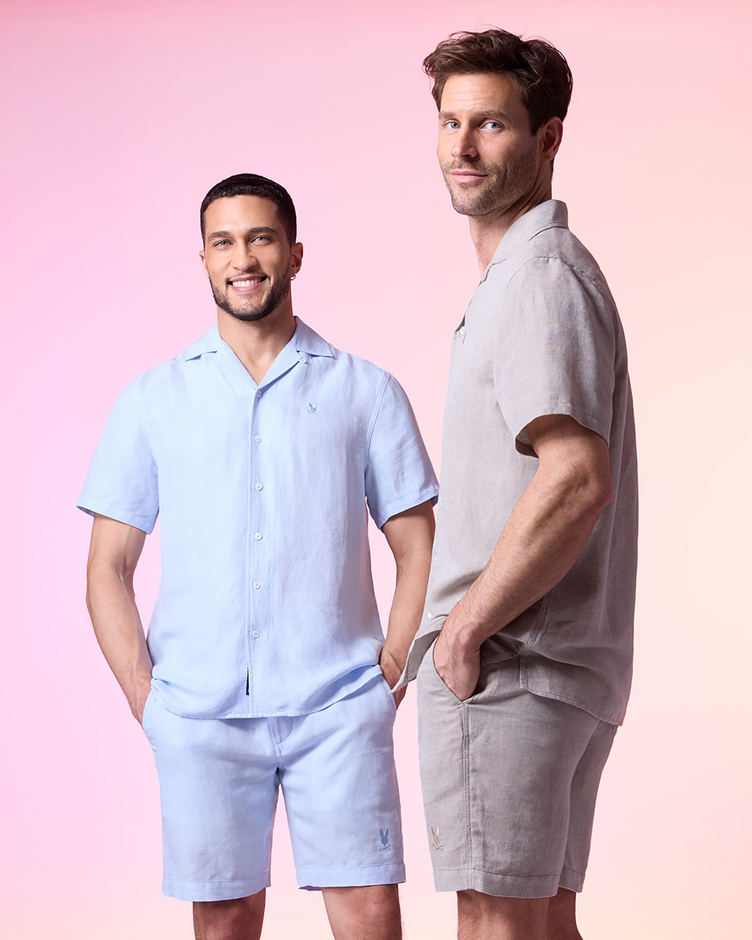 MENS WINDCREST LINEN SHORT - B6R474C200