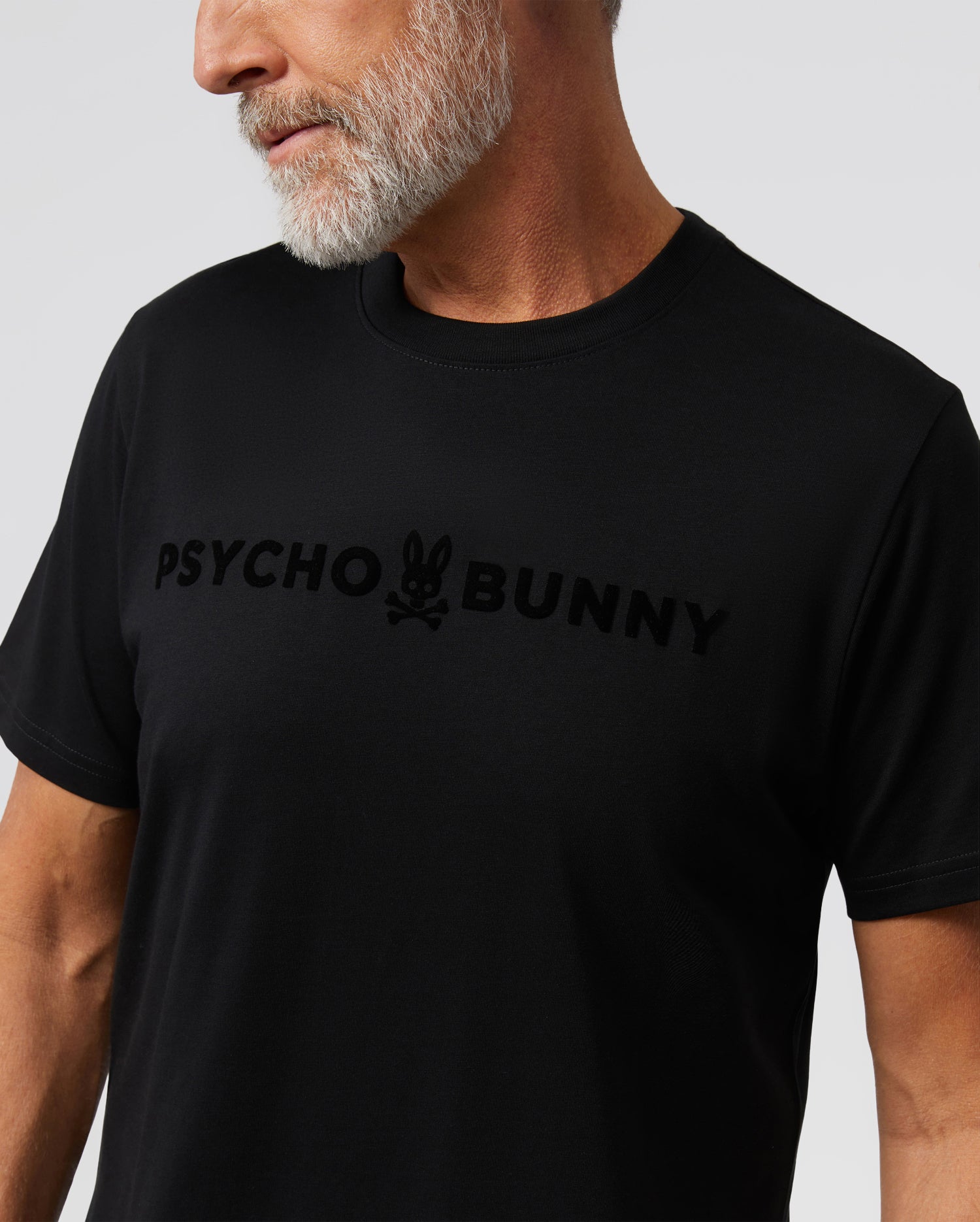 MENS ROYCE FLOCKING GRAPHIC TEE - B6U248W1PC