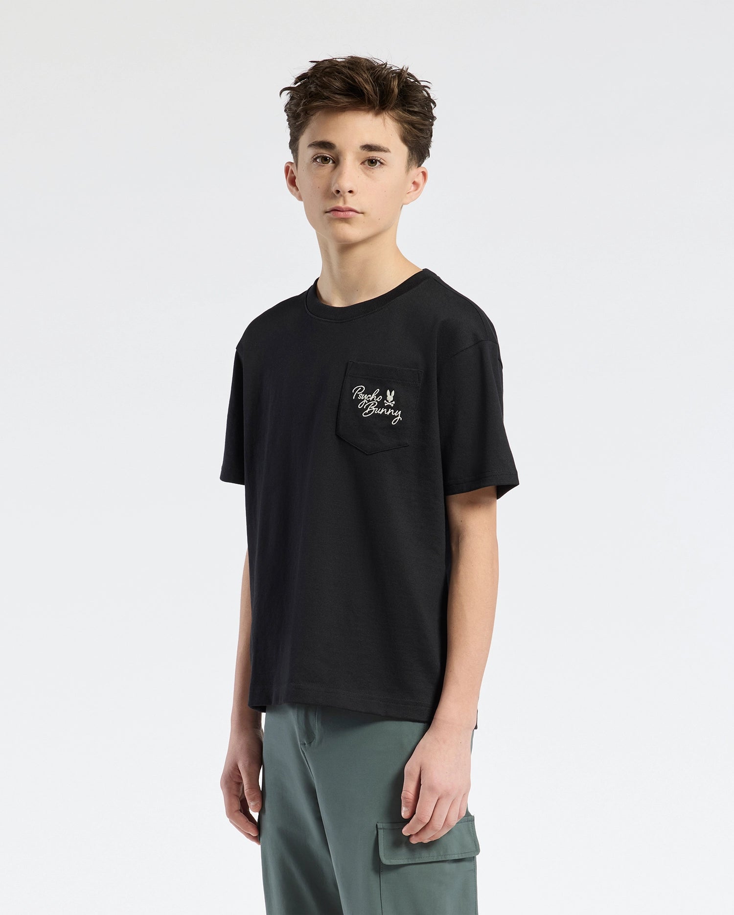 KIDS DESERT OVERSIZED POCKET TEE - B0U512F200