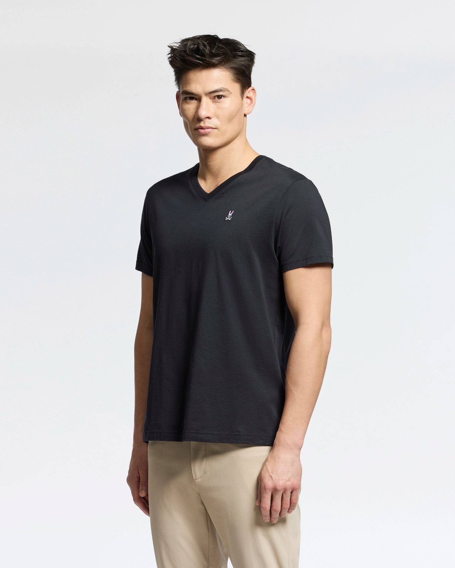 MENS CLASSIC V NECK TEE - B6U100ARPC
