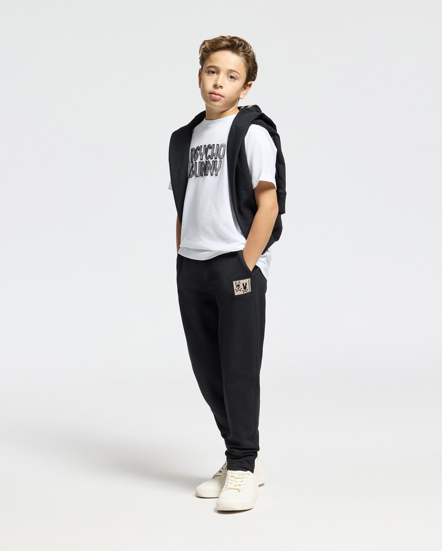 KIDS MONARC WORDMARK GRAPHIC TEE - B0U210E200