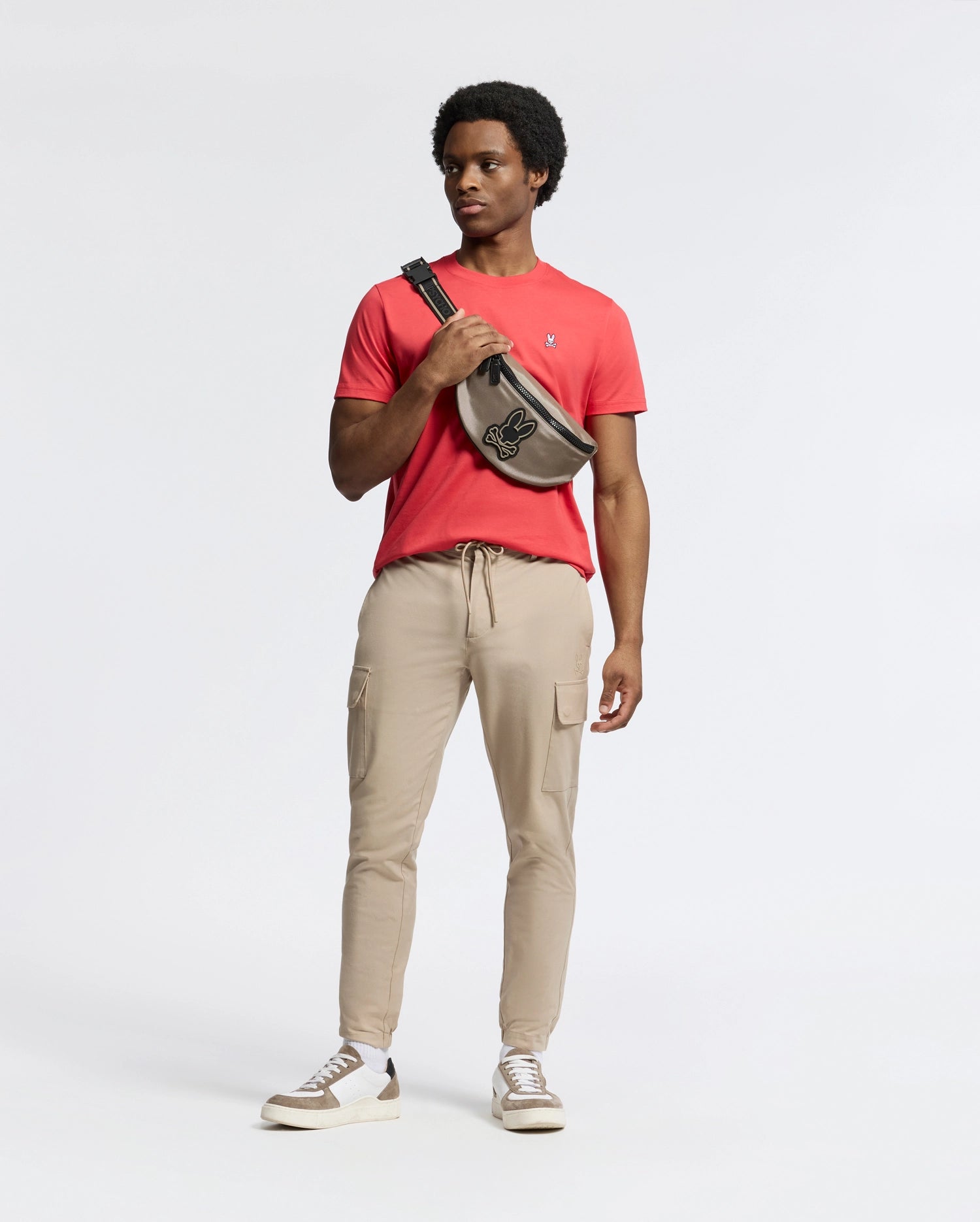 MENS CLASSIC CREW NECK TEE - B6U014F200