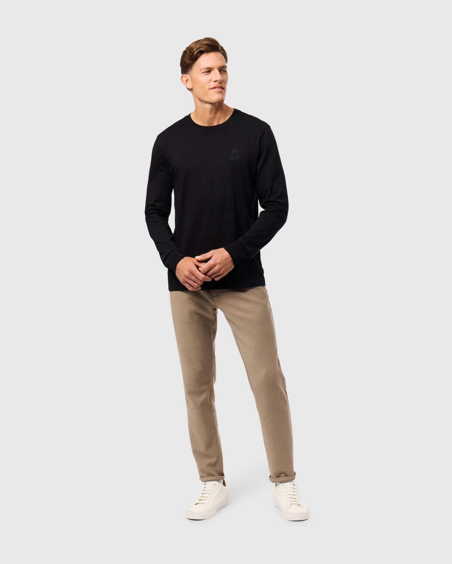 MENS ALBERTON LONG SLEEVE TEE - B6T867D200
