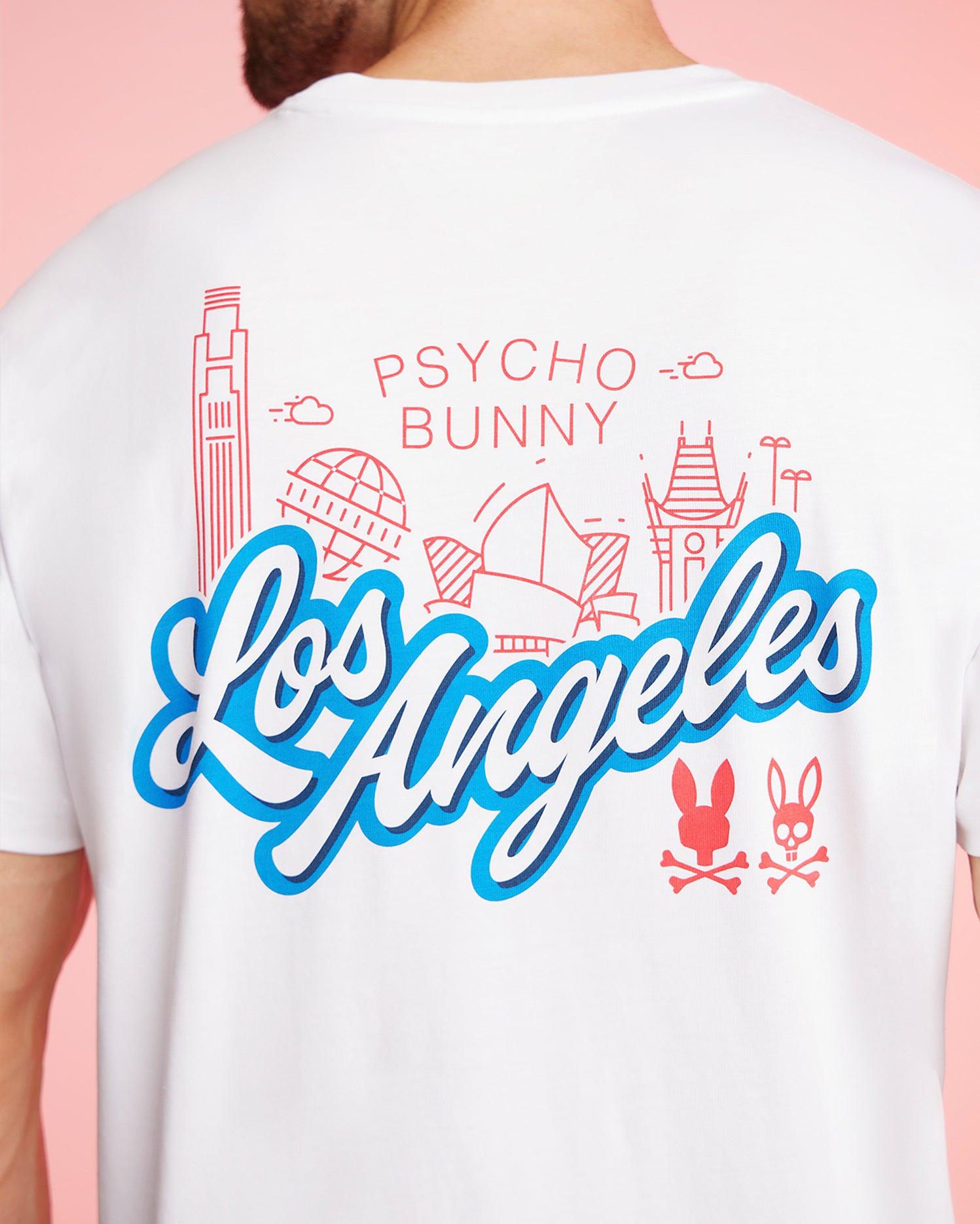 MENS LOS ANGELES CITY TEE - B6U861A2PC