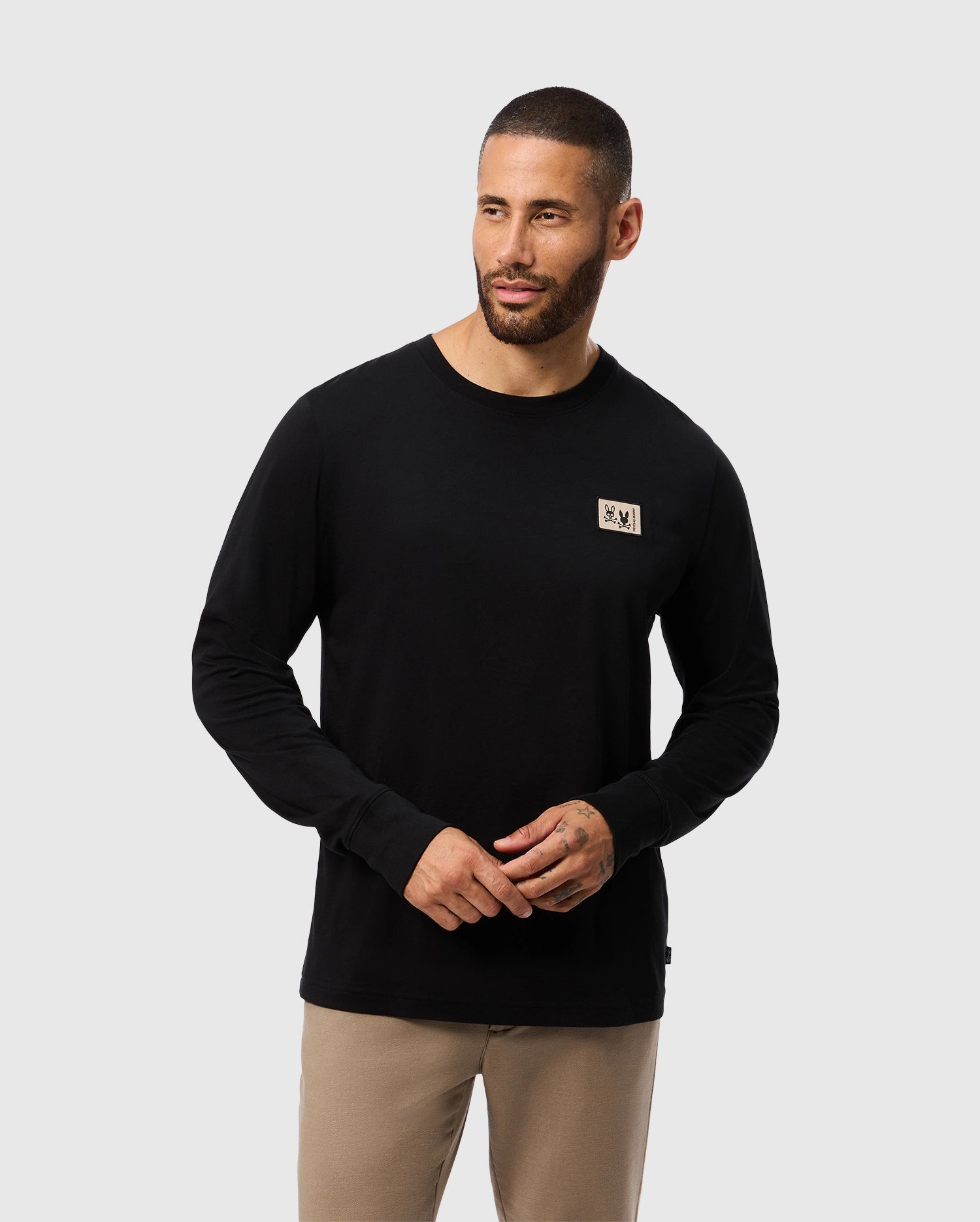 MENS MONROE LONG SLEEVE TEE - B6T975D200