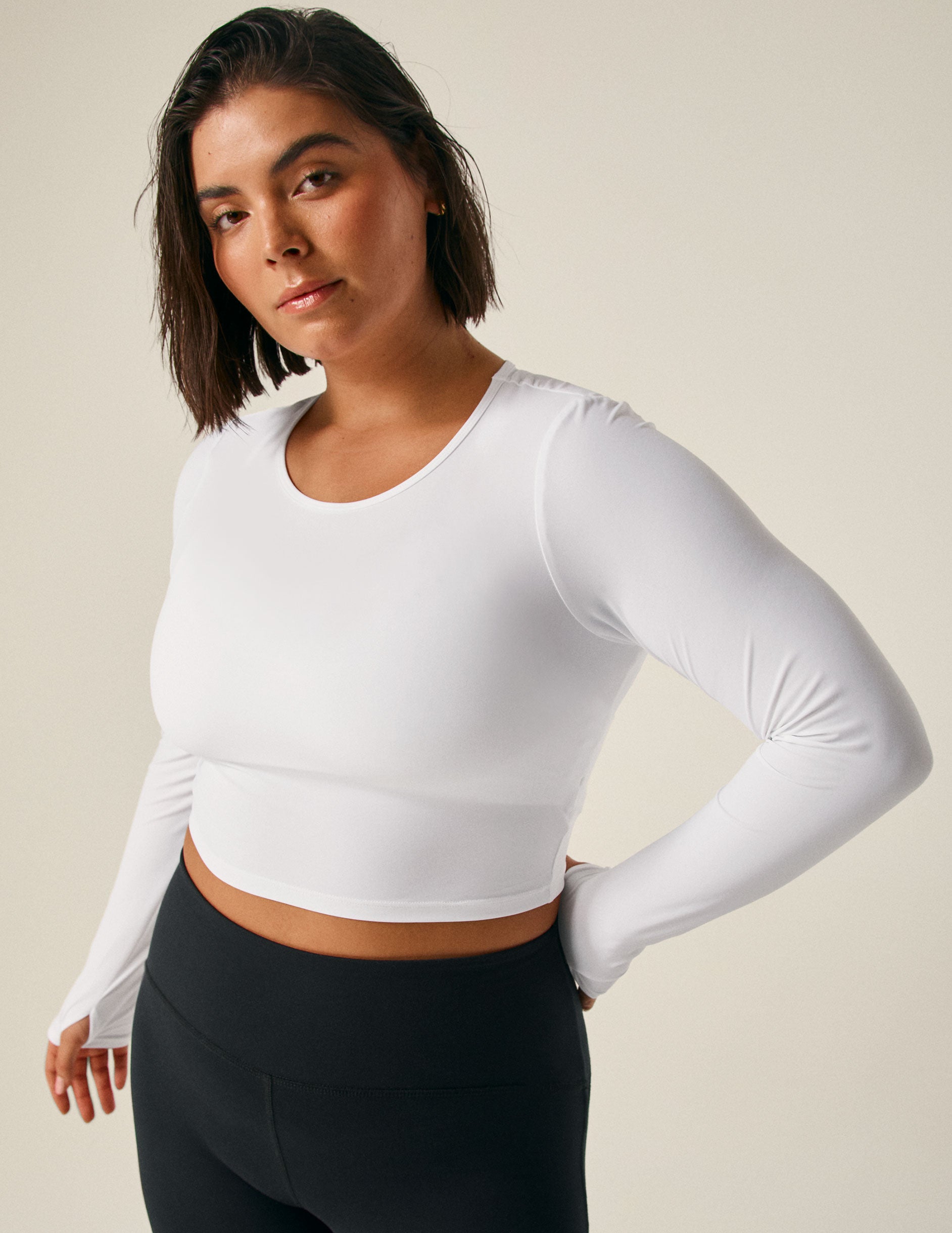 POWERBEYOND Lite Cardio Cropped Pullover