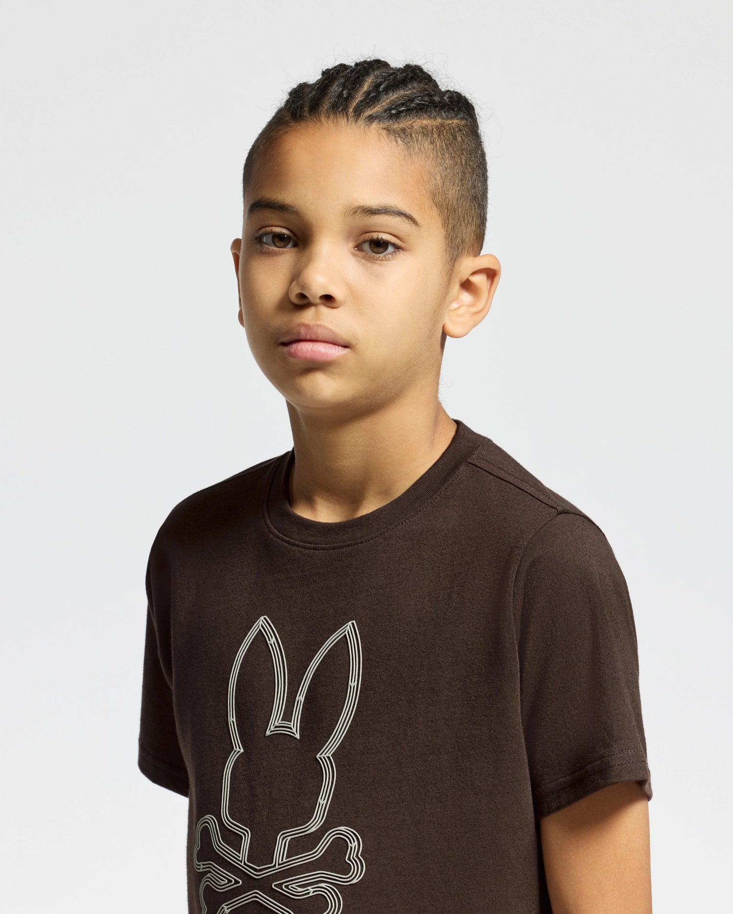 KIDS MONARC FRONT BUNNY GRAPHIC TEE - B0U211E200