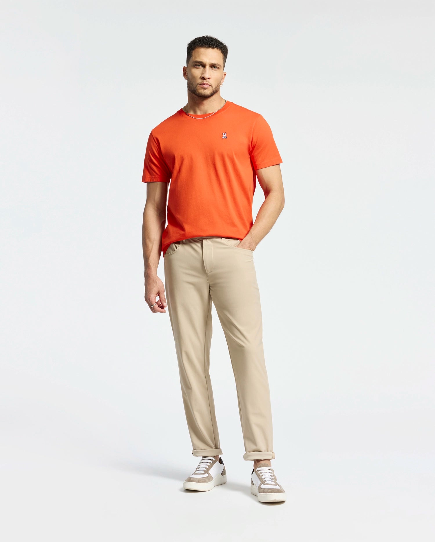 MENS CLASSIC CREW NECK TEE - B6U014CRPC