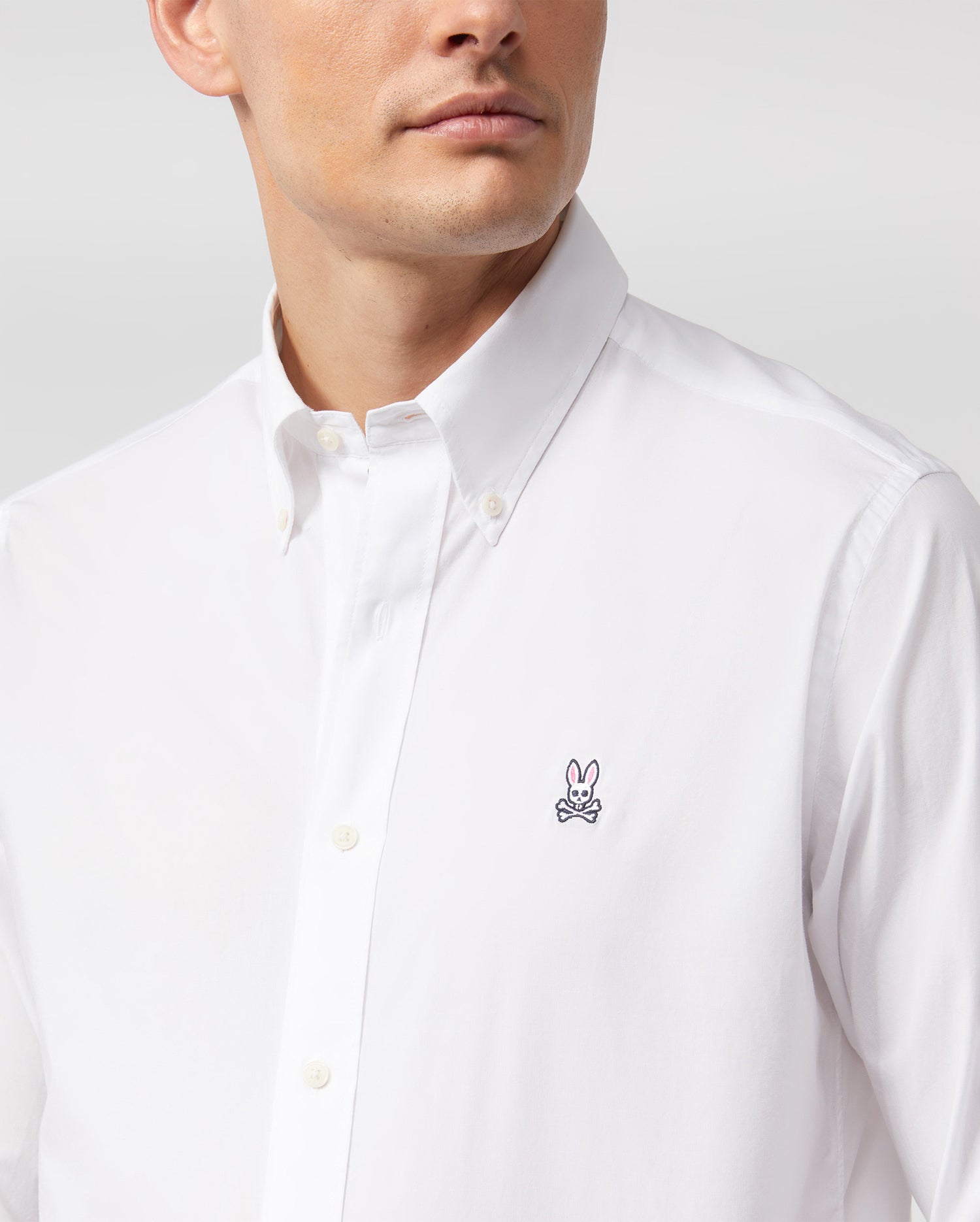 MENS CLASSIC POPLIN LONG SLEEVE SHIRT - B6C911S1PC