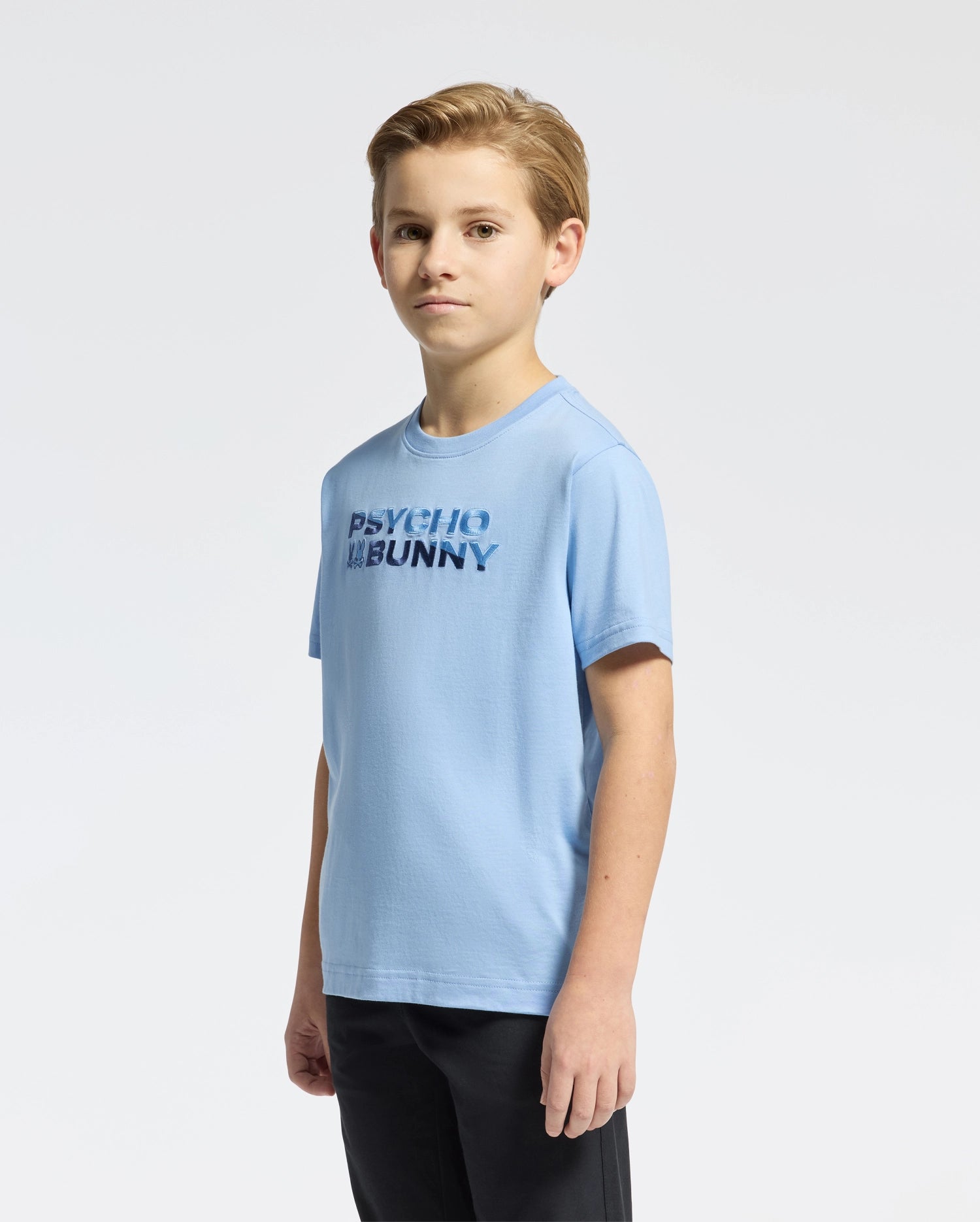 KIDS BERNI EMBROIDERED WORDMARK GRAPHIC TEE - B0U417F200