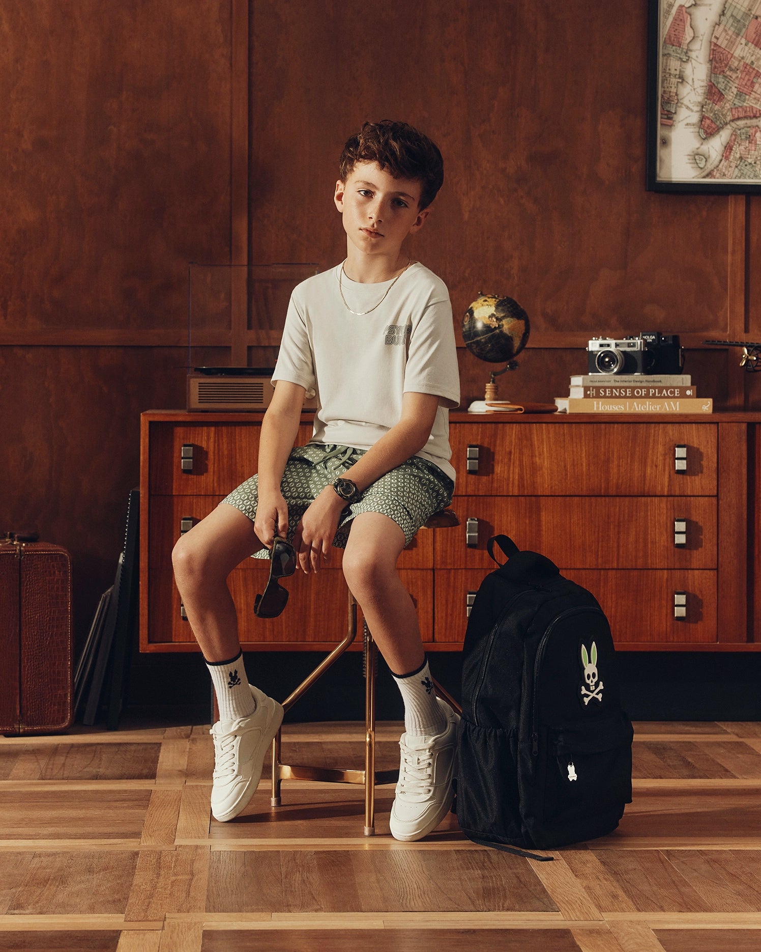 KIDS SYDNEY BACK GRAPHIC TEE - B0U509F200